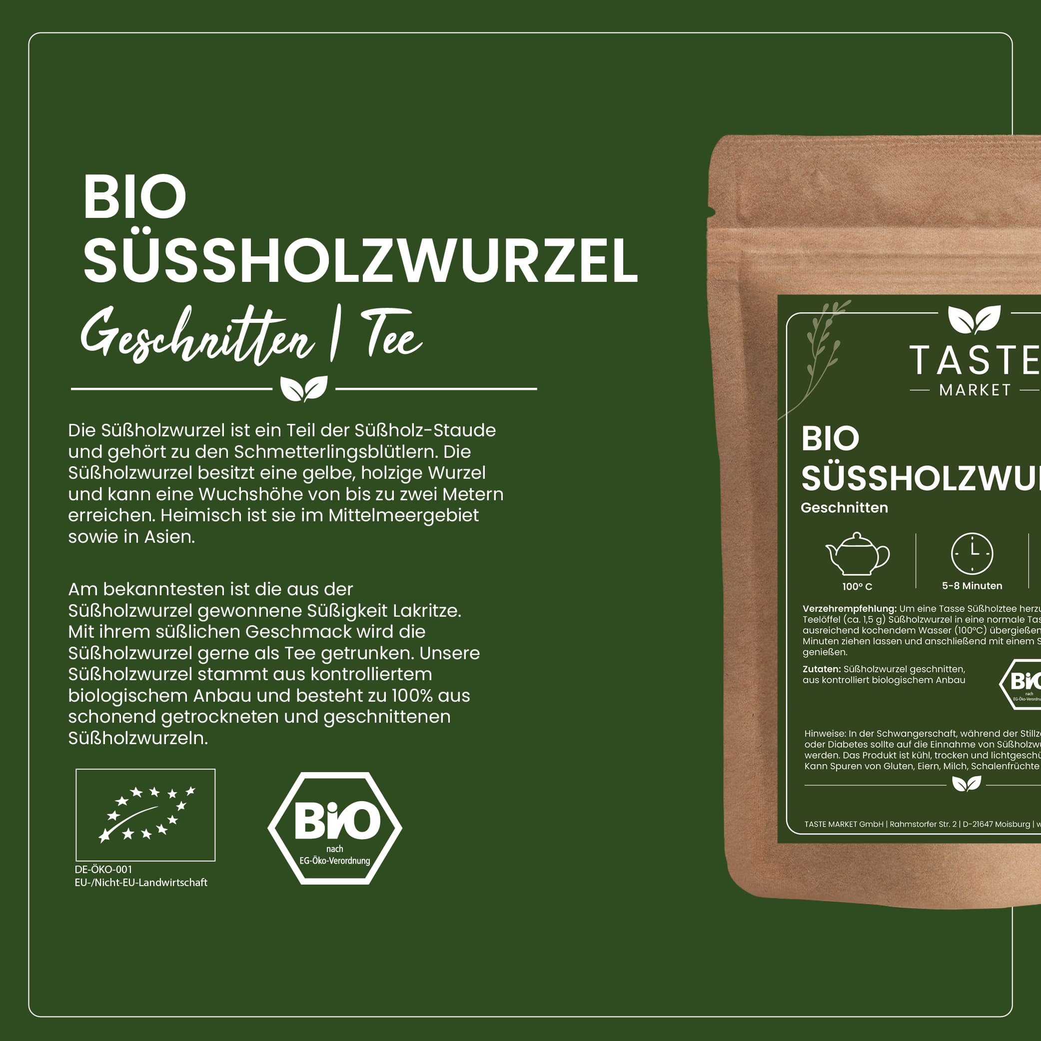 BIO Süßholzwurzel