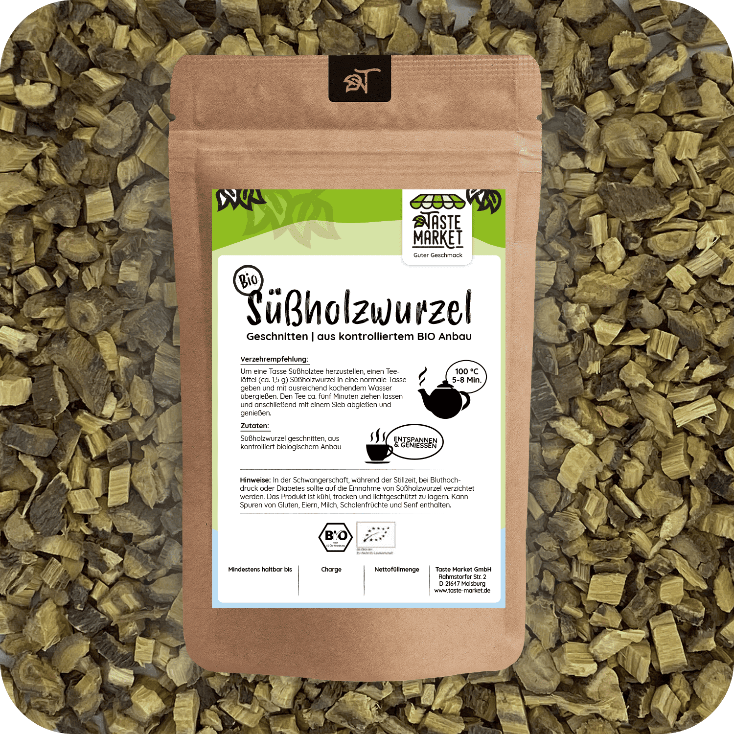 BIO Süßholzwurzel