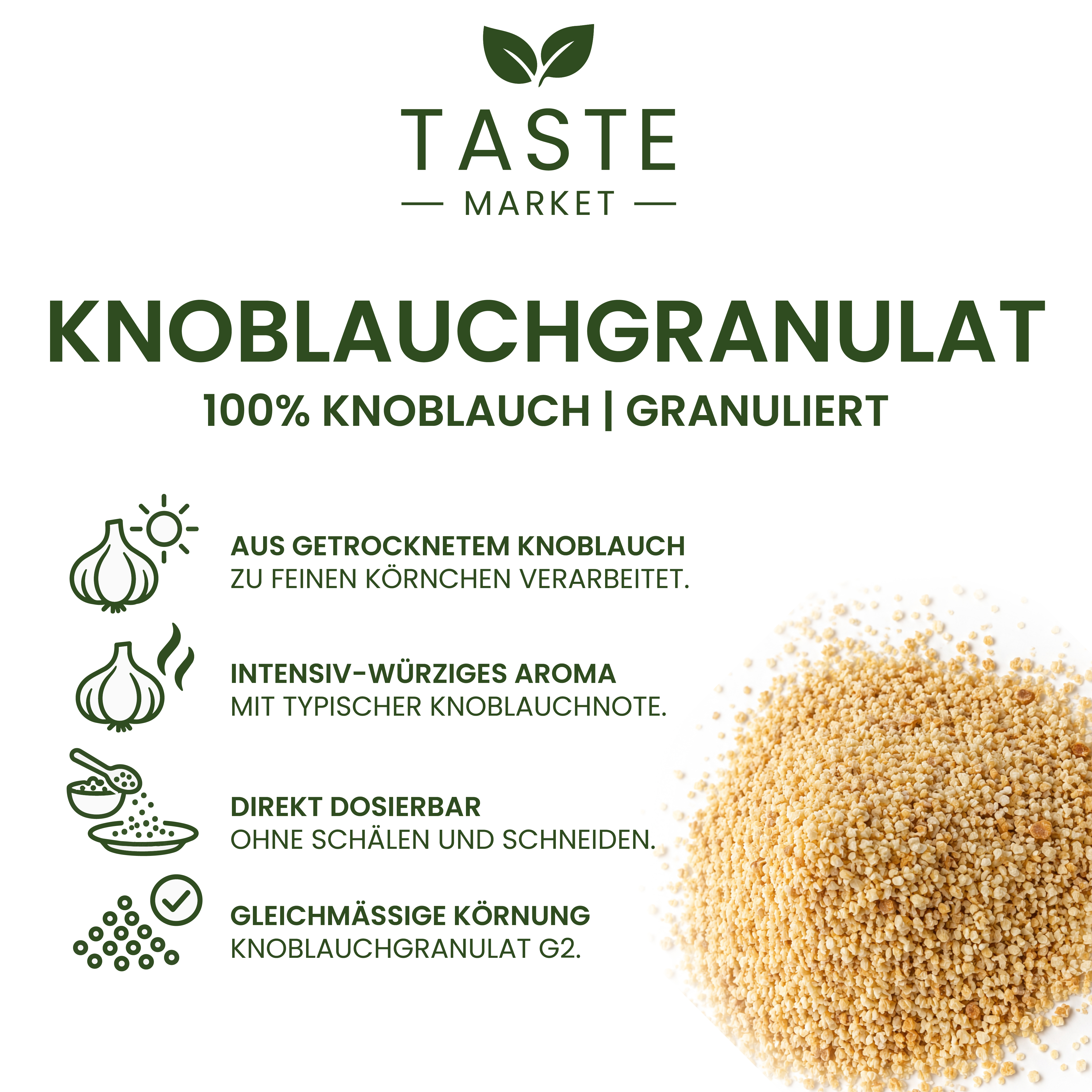 Knoblauchgranulat