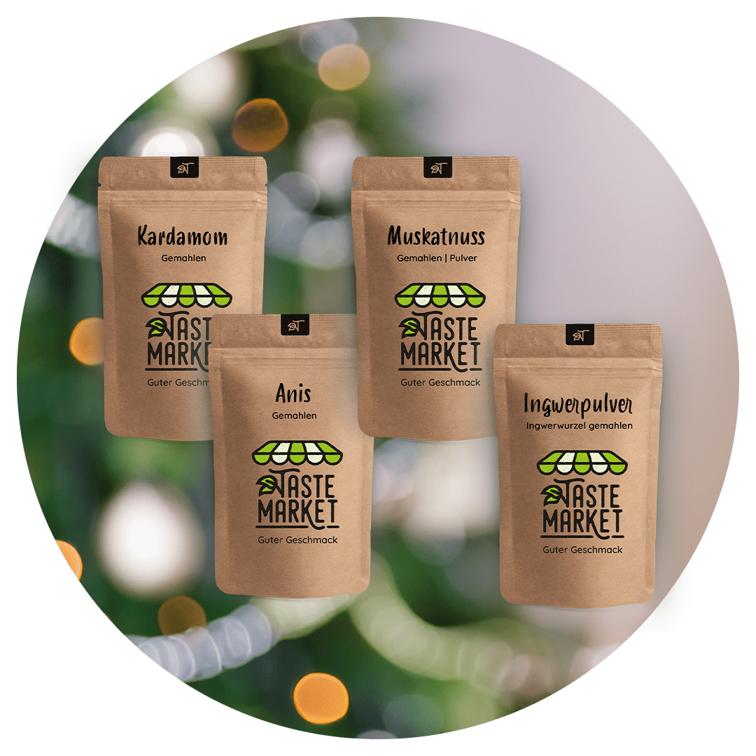 Weihnachtliche Gewürze