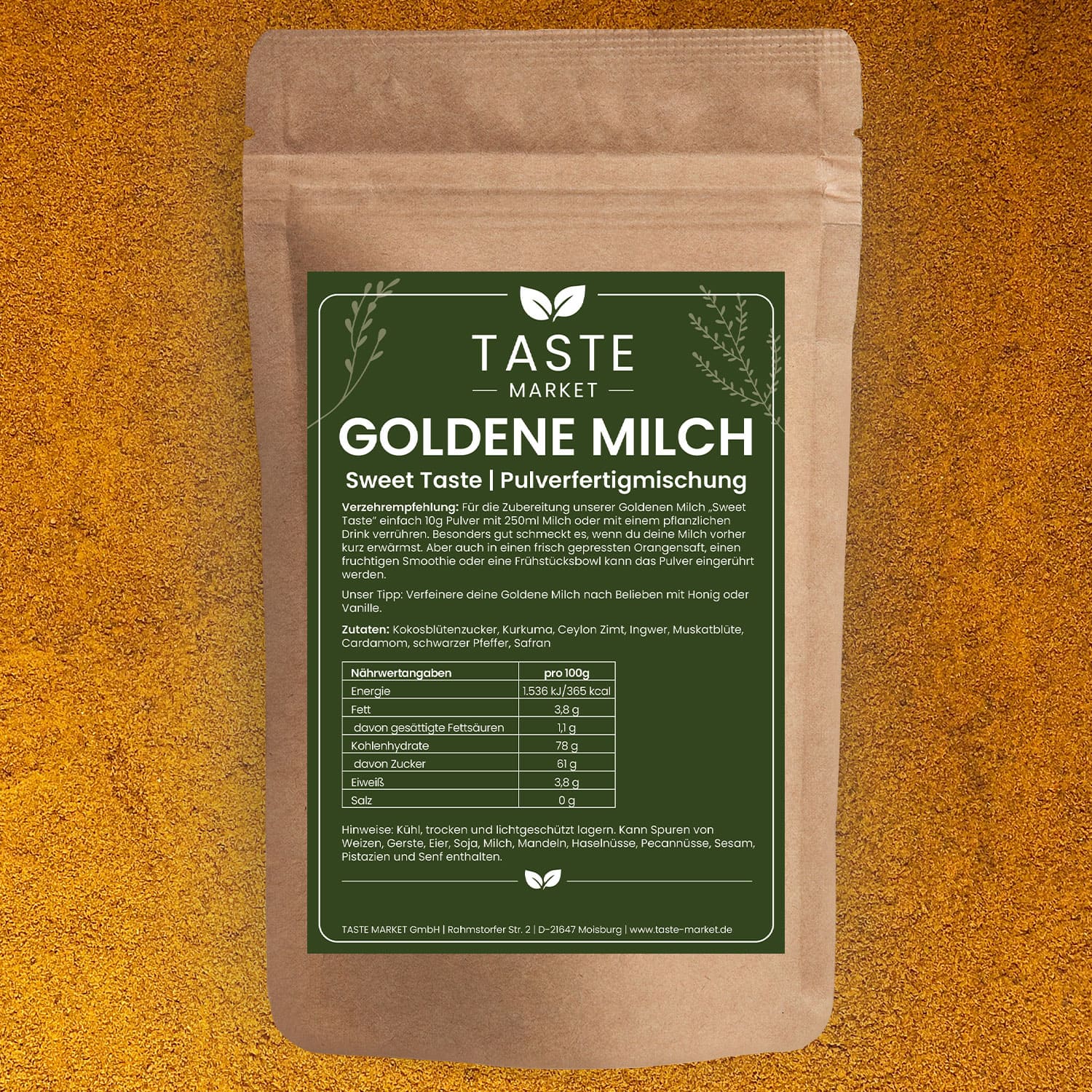Goldene Milch