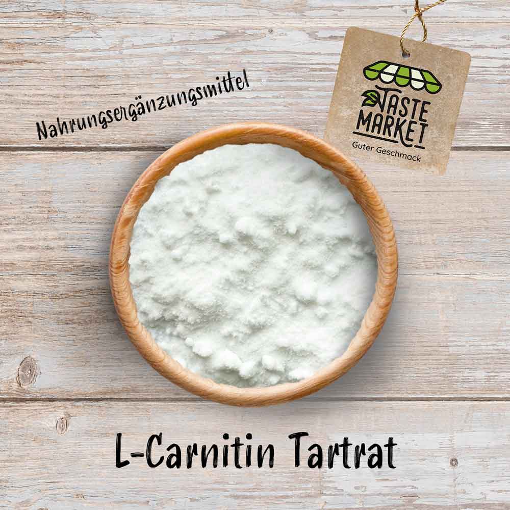 l carnitin tartrat 1 kg L-Carnitin Pulver ohne Zusätze | 100% L-Carnitin Tartrat | Aminosäure