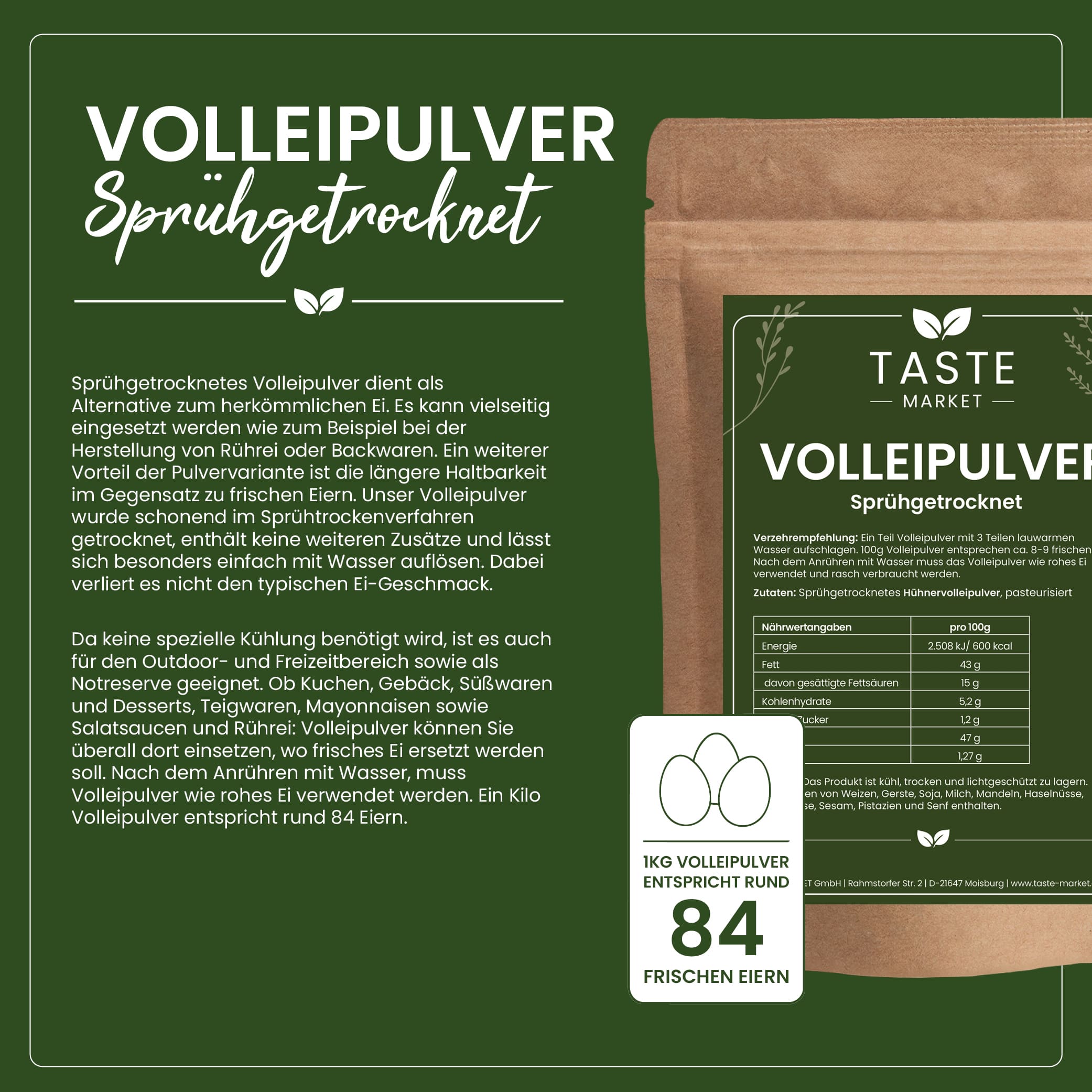 Volleipulver