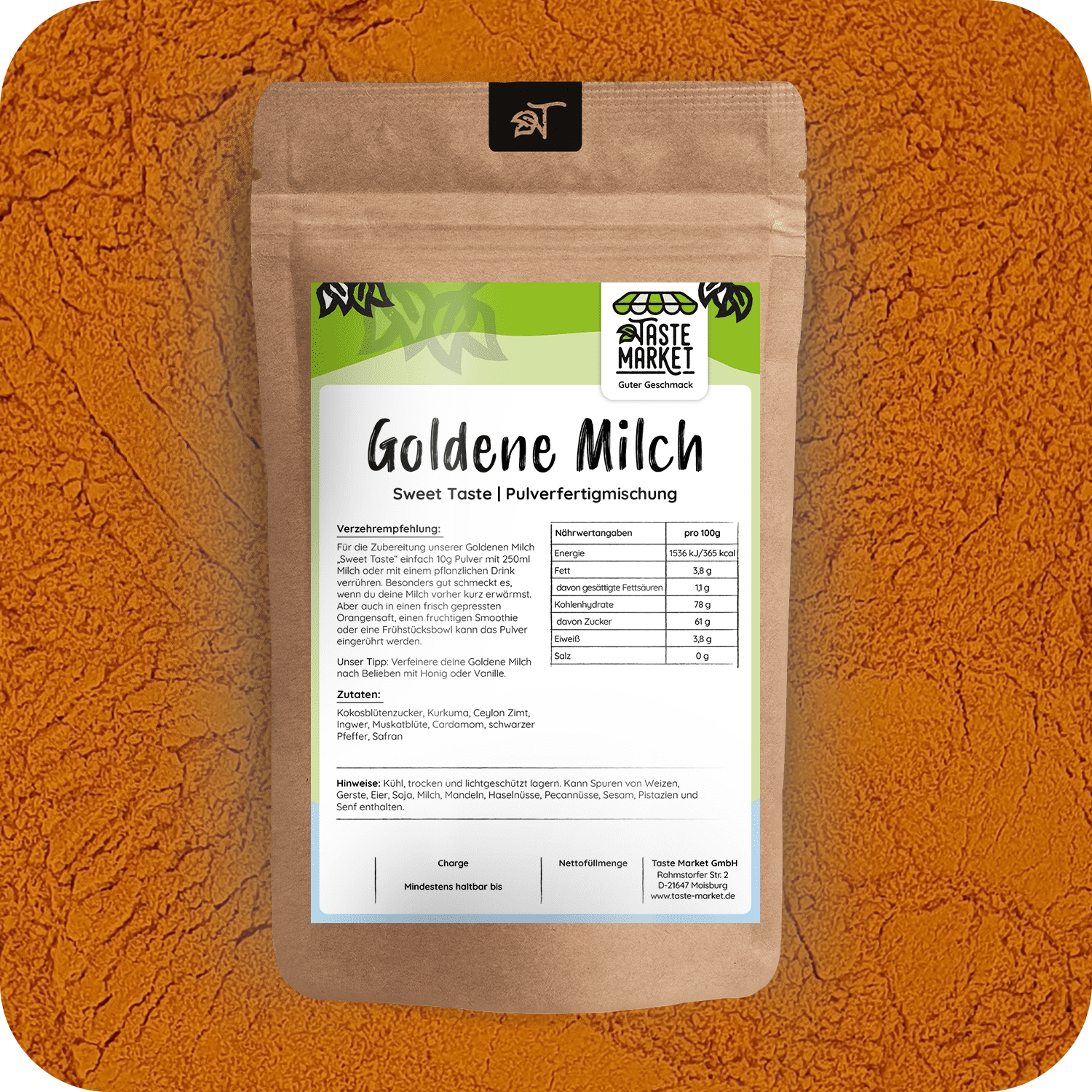 Goldene Milch