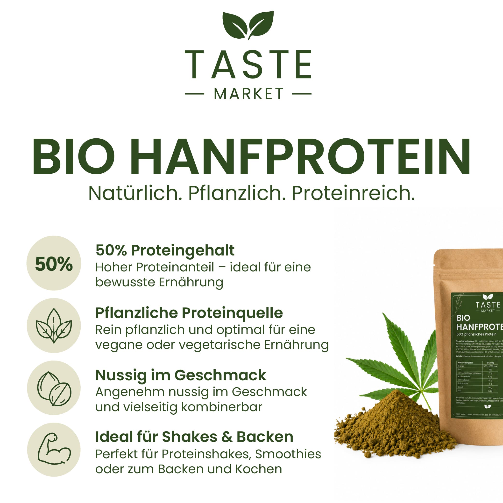 BIO Hanfprotein