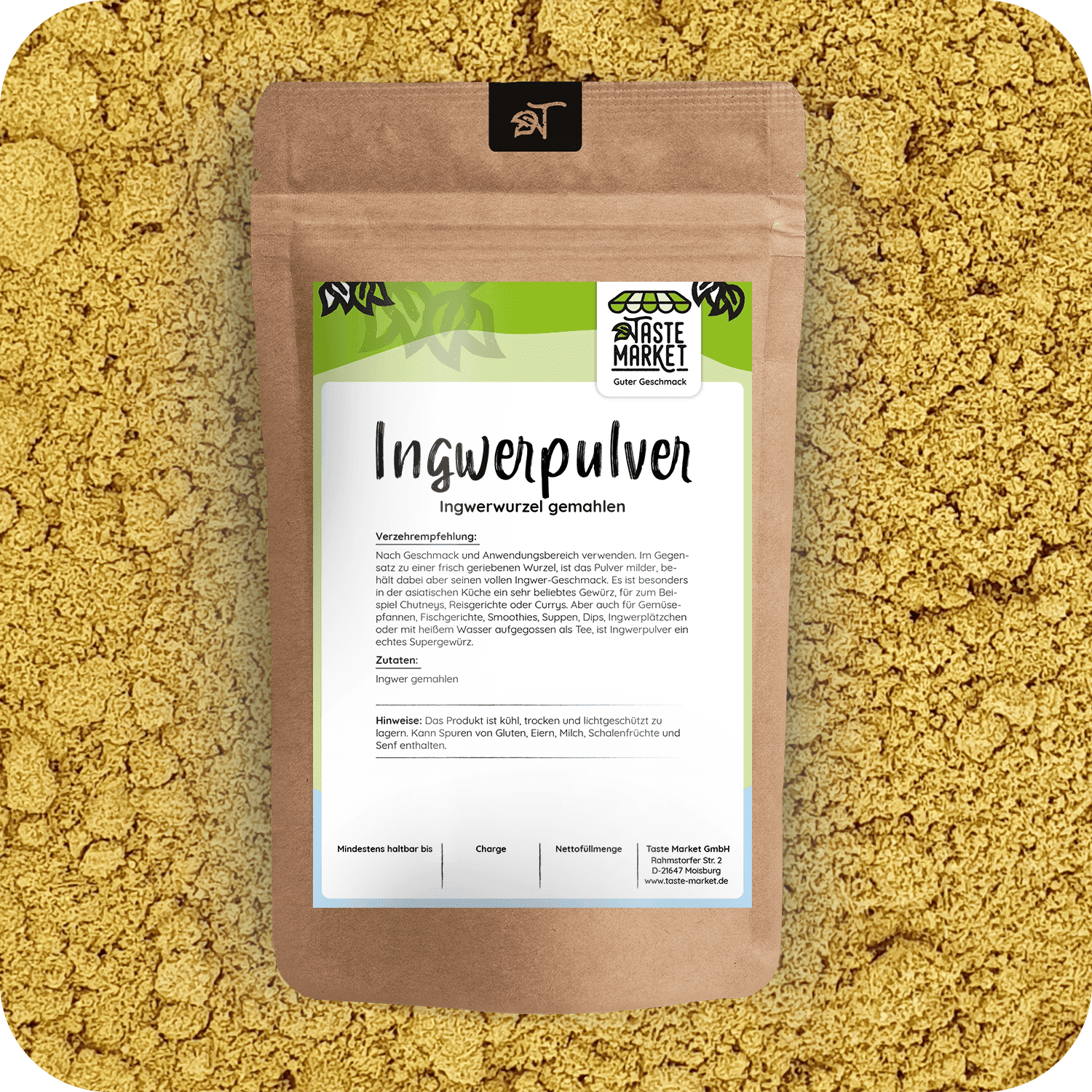Ingwer Pulver
