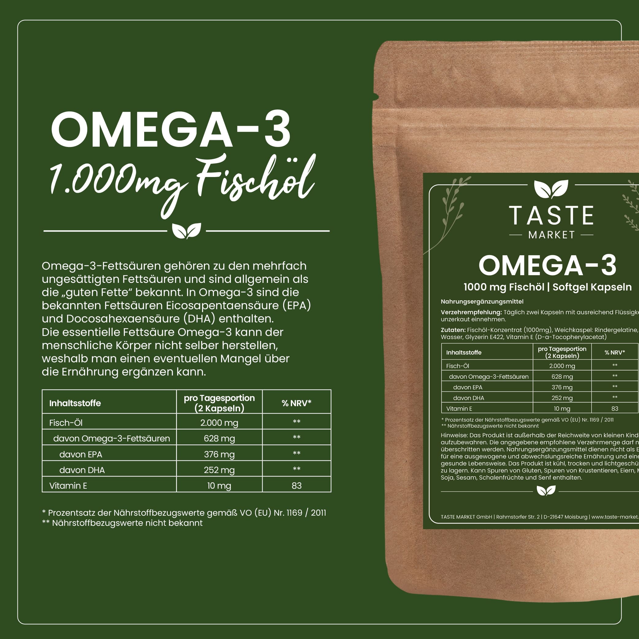 Omega-3 Kapseln
