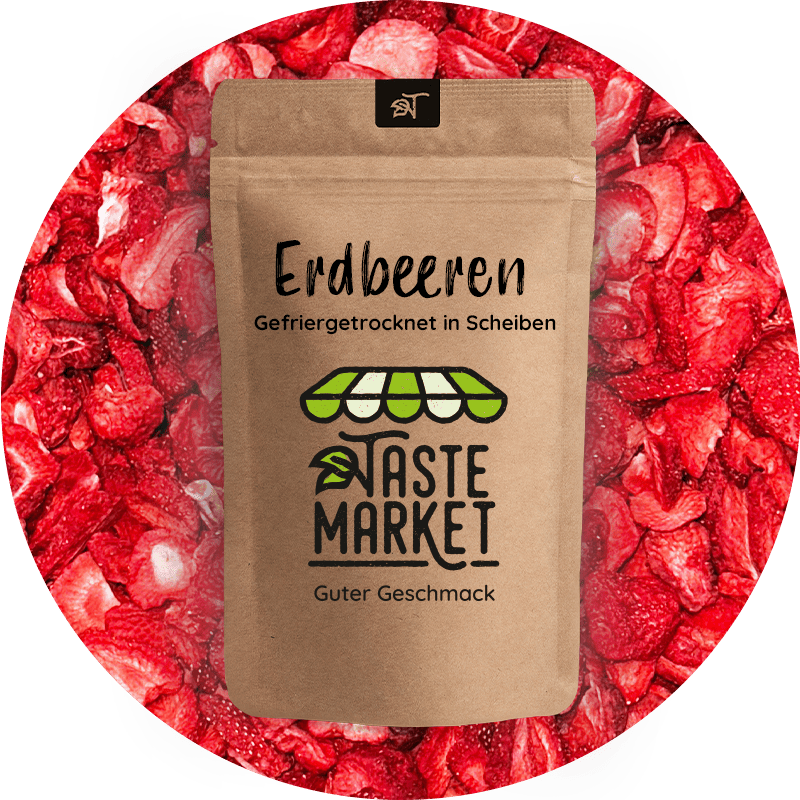 Erdbeerscheiben