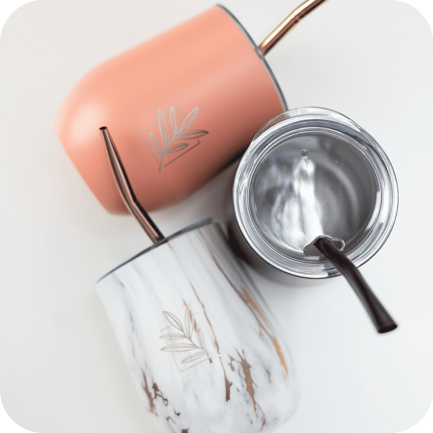 Matebecher mit Bombilla