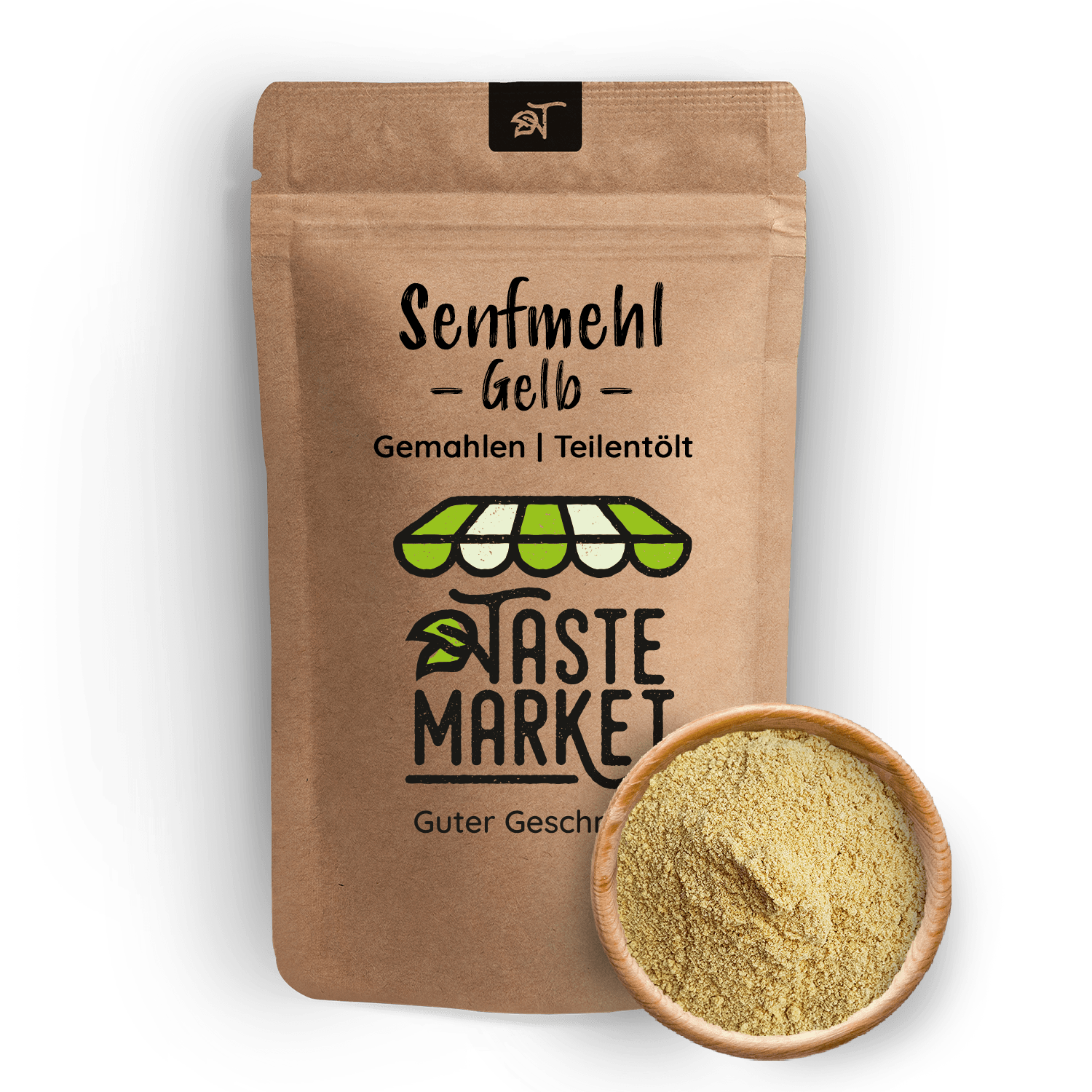 Senfmehl gelb