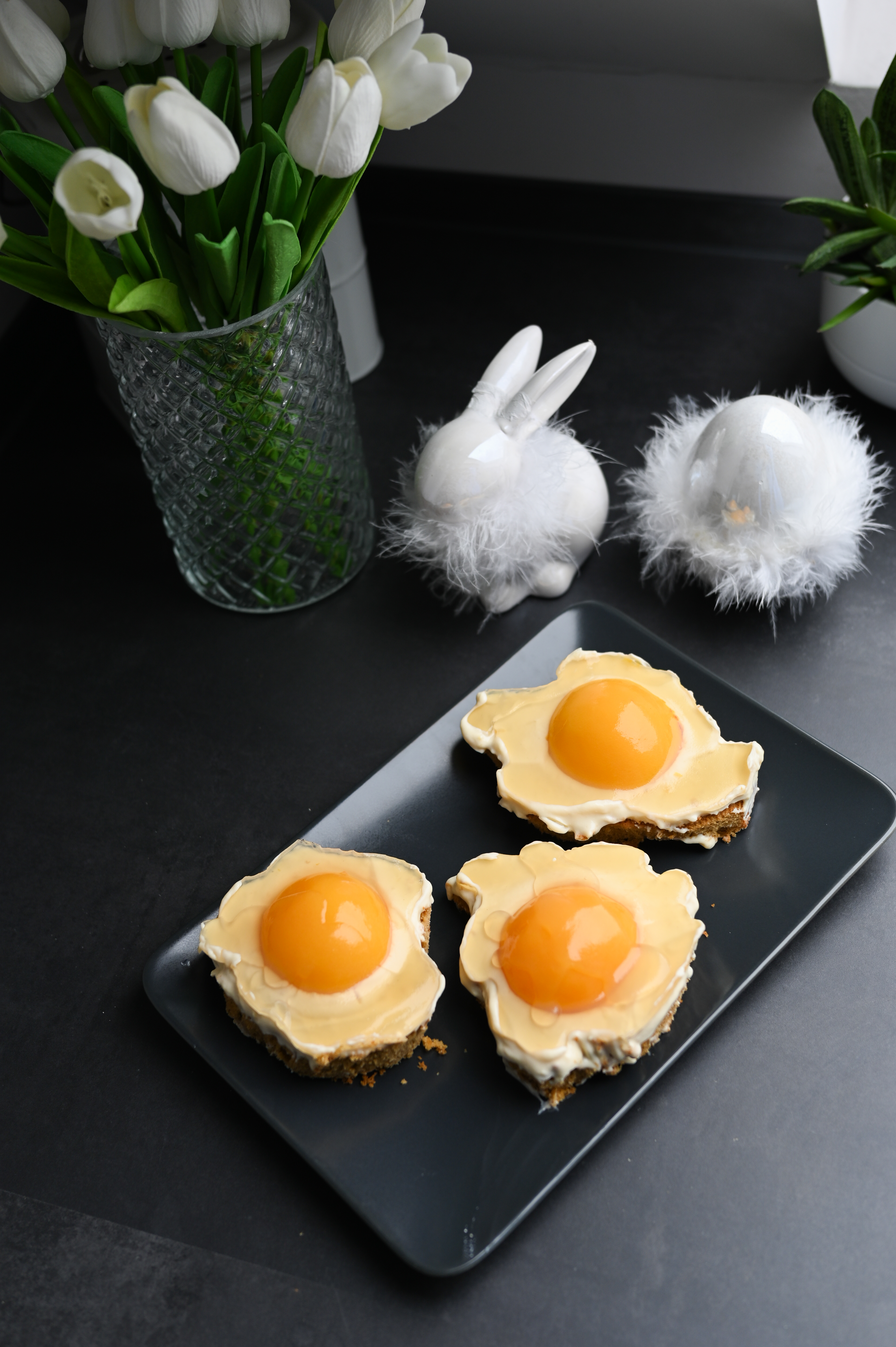 Spiegelei-Kuchen mit Agar-Agar 🍳