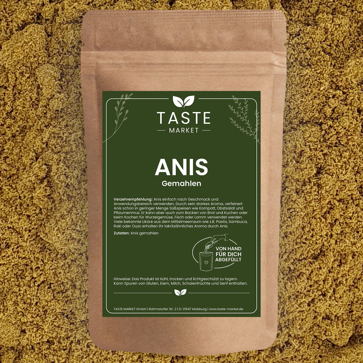 Anis gemahlen