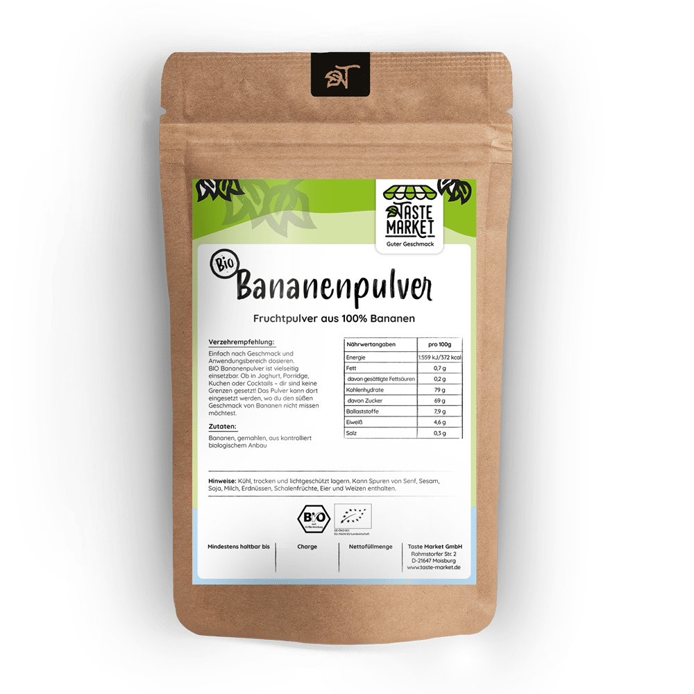 BIO Bananenpulver