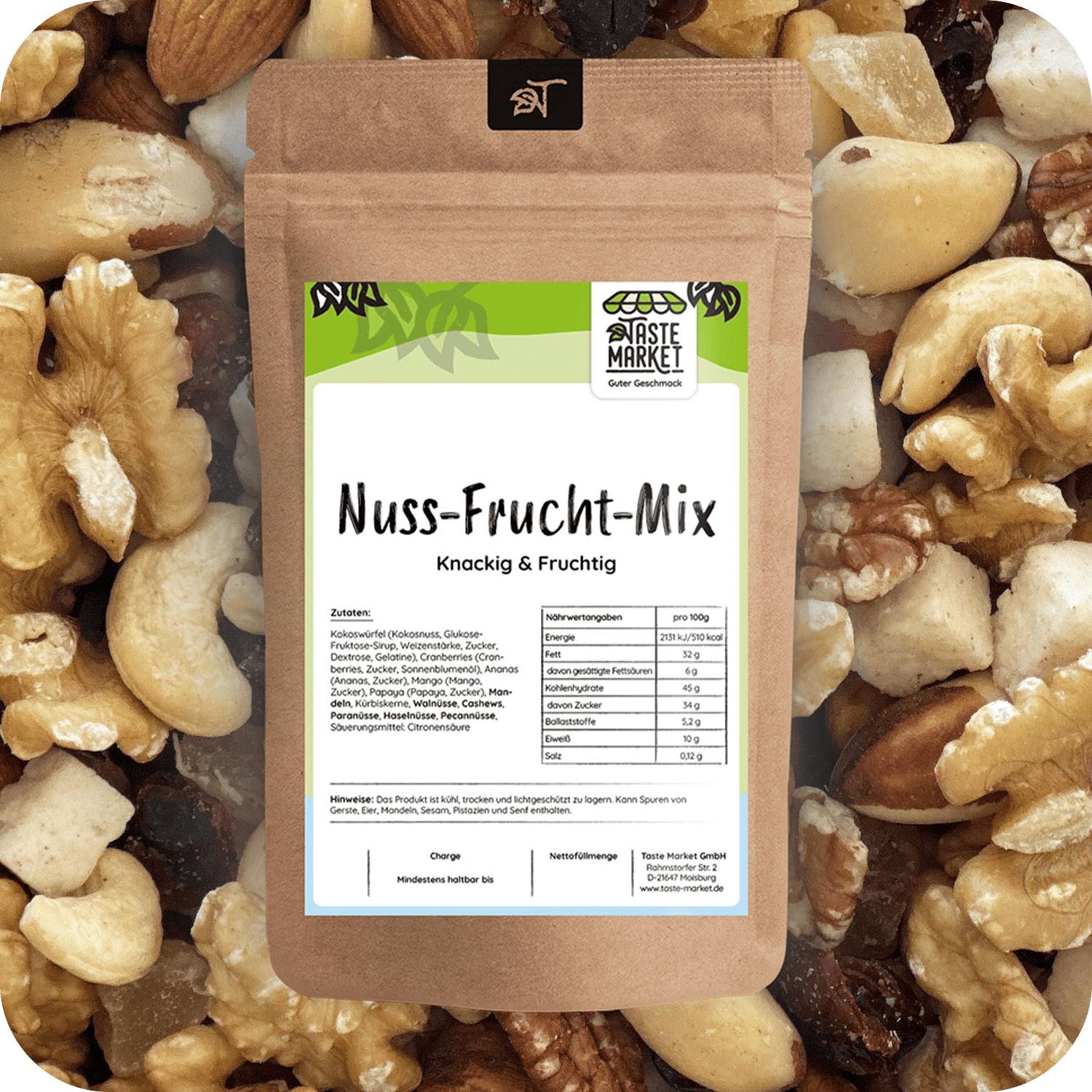 Nuss-Frucht-Mischung