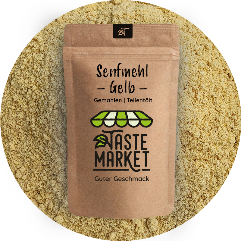 Senfmehl gelb