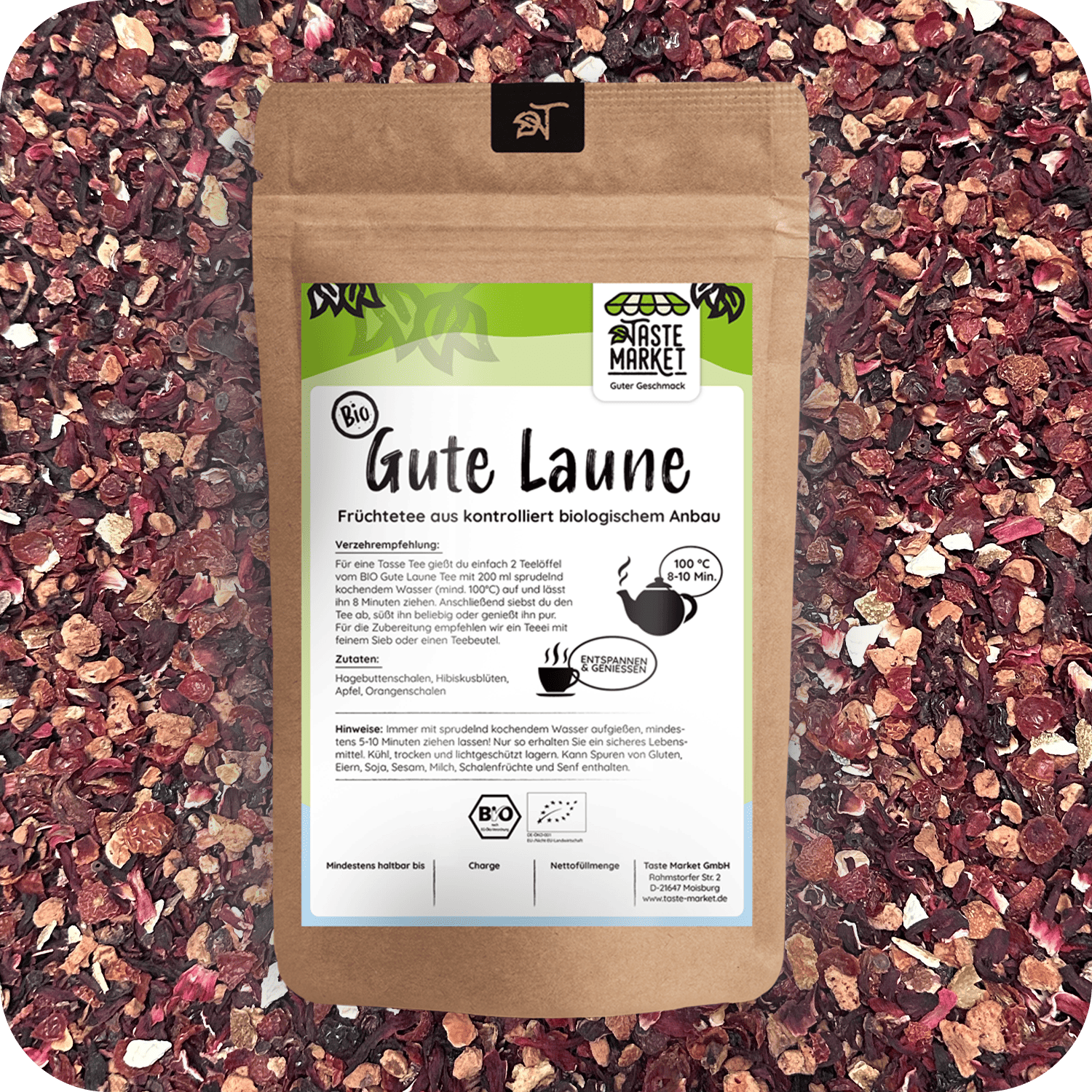 BIO Gute Laune Früchtetee