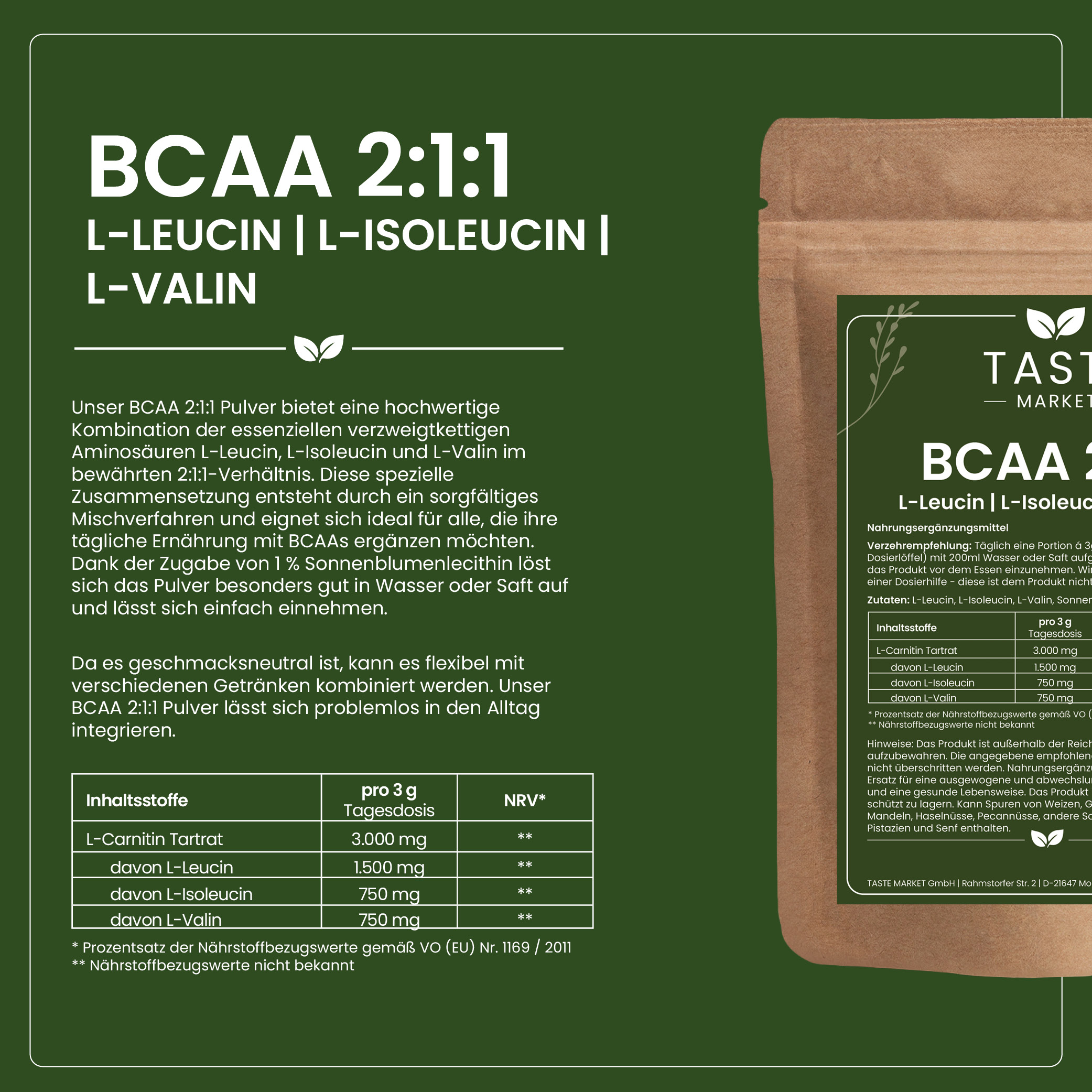 BCAA 2:1:1
