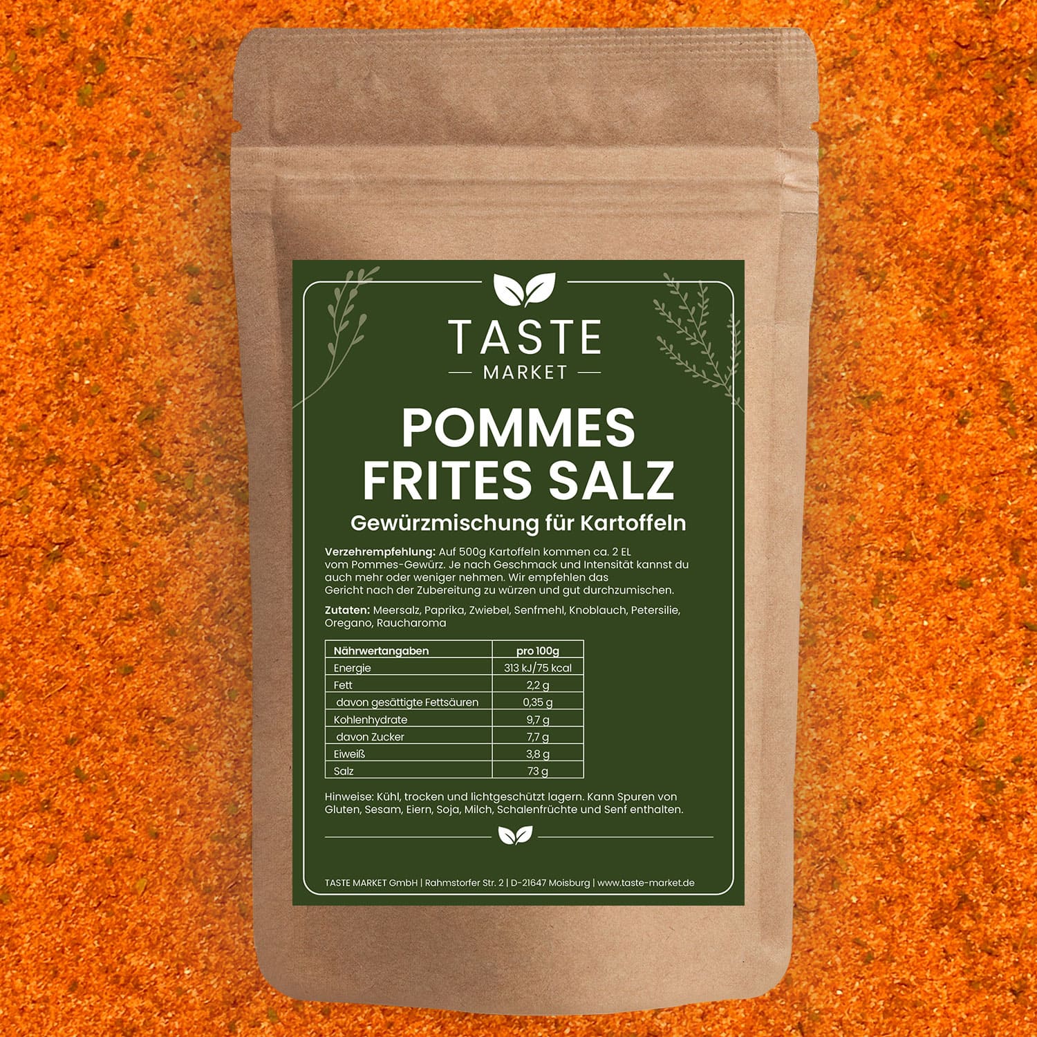 Pommes Frites Salz