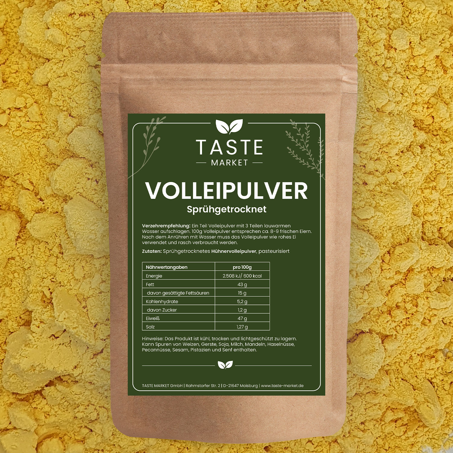 Volleipulver