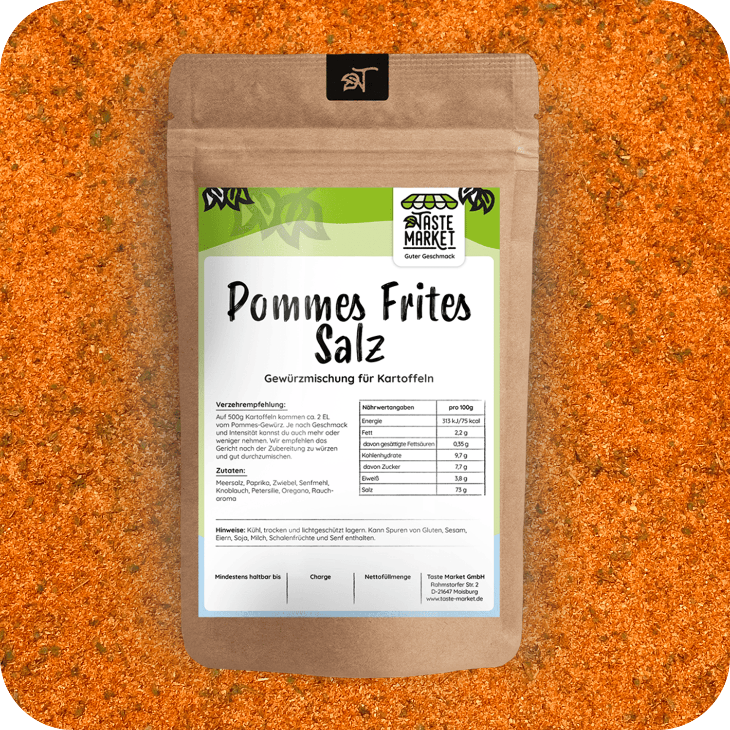 Pommes Frites Salz