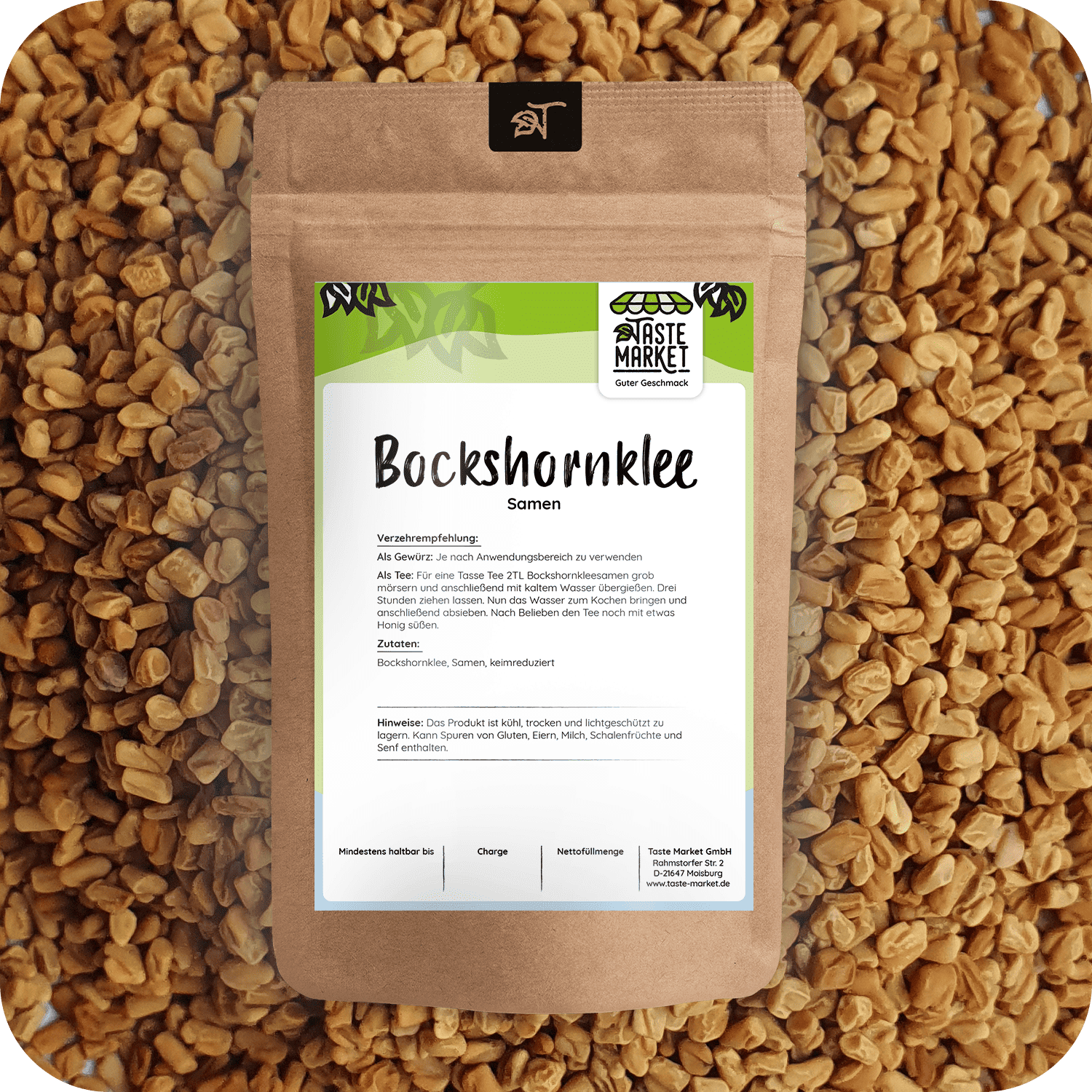 Bockshornklee Samen