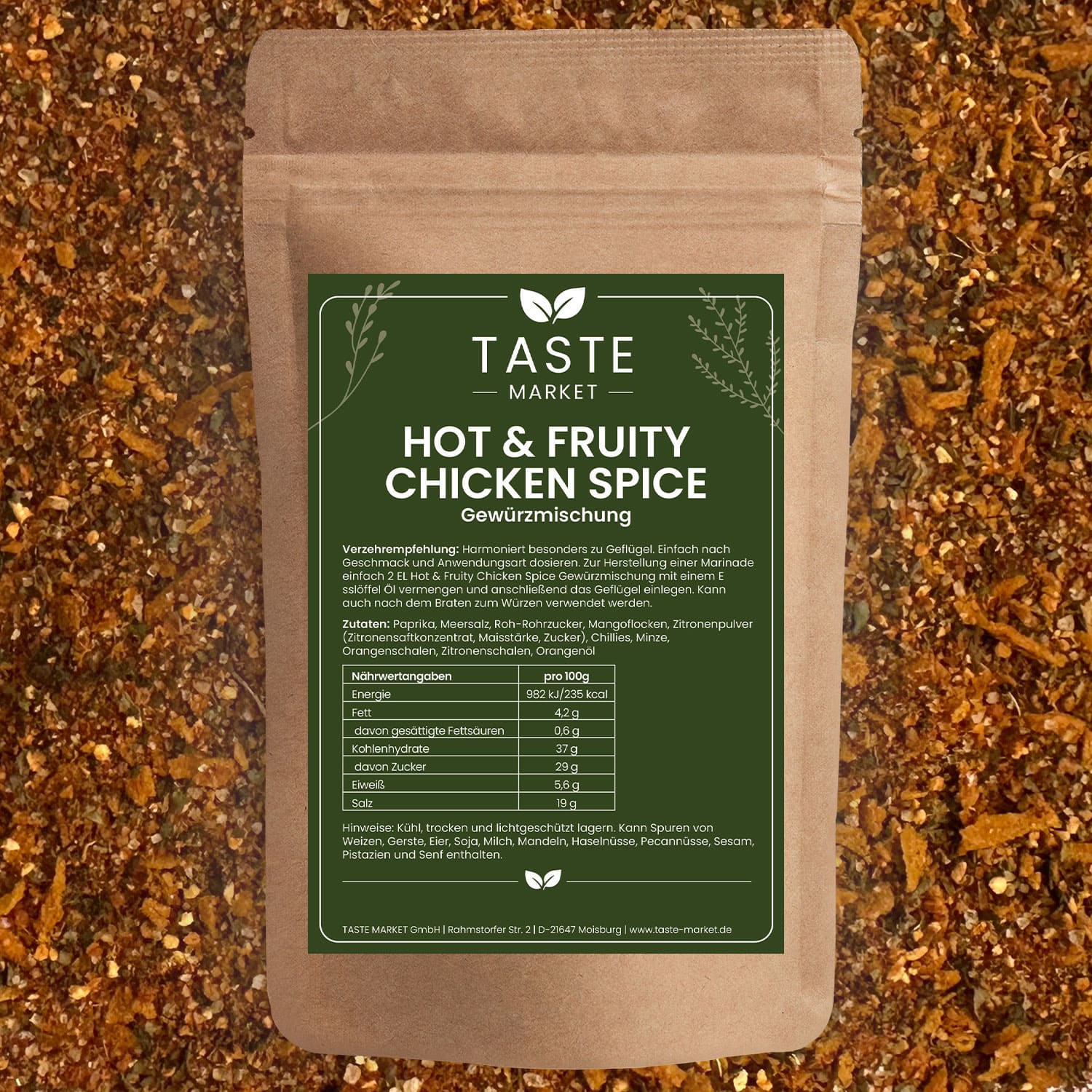 Hot & Fruity Chicken Spice