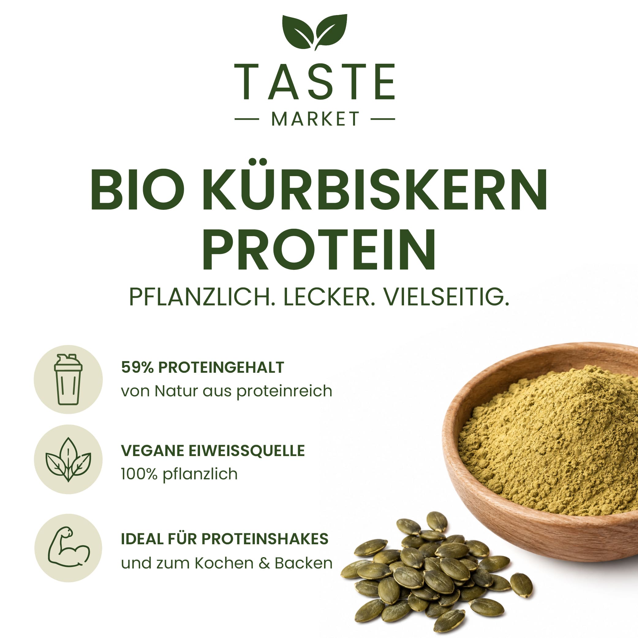 BIO Kürbiskernprotein