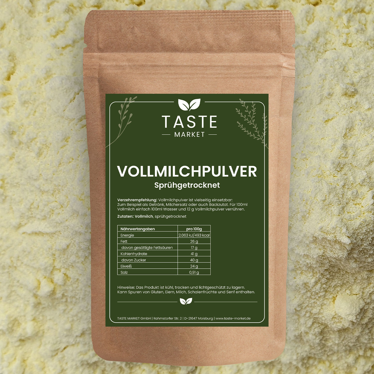 Vollmilchpulver