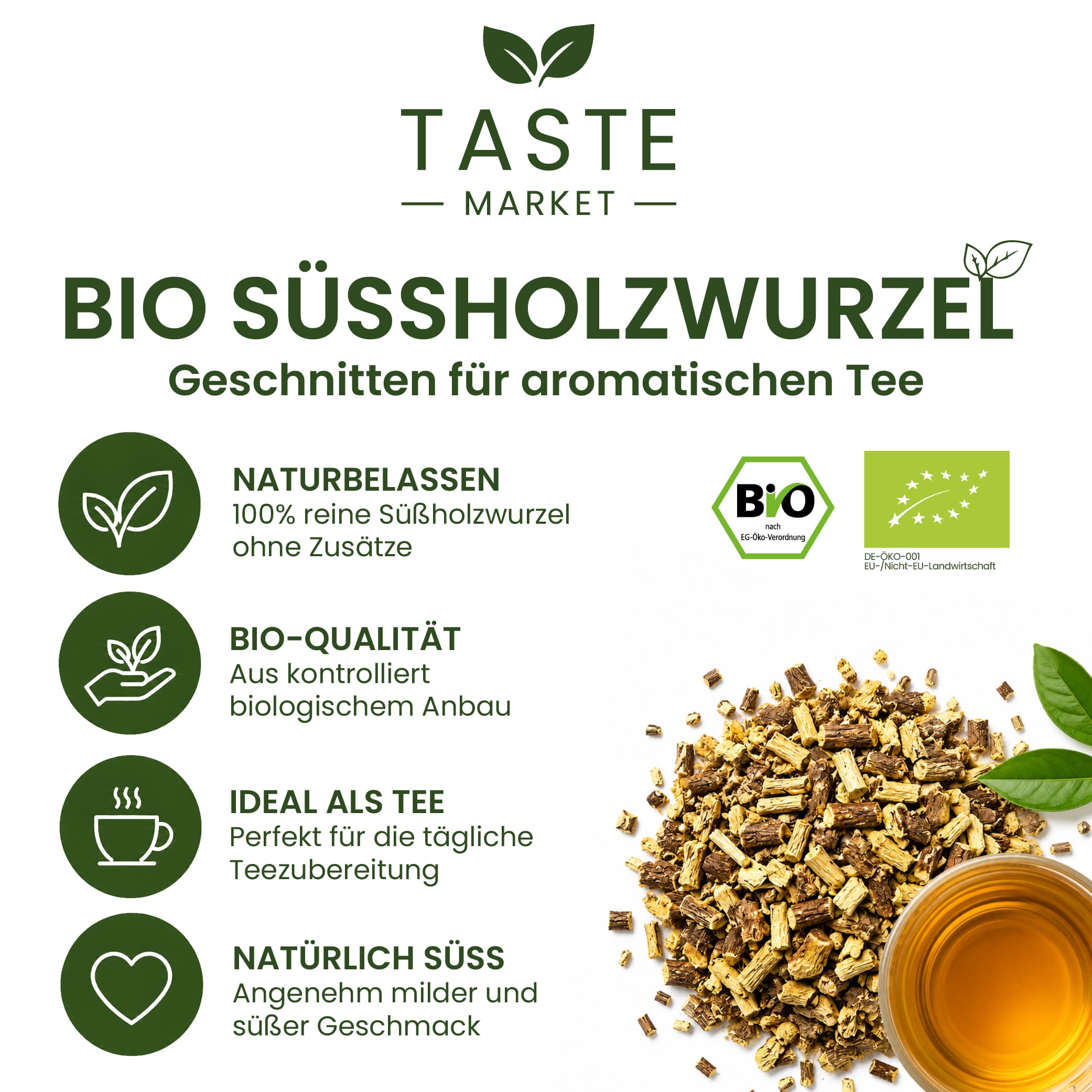 BIO Süßholzwurzel