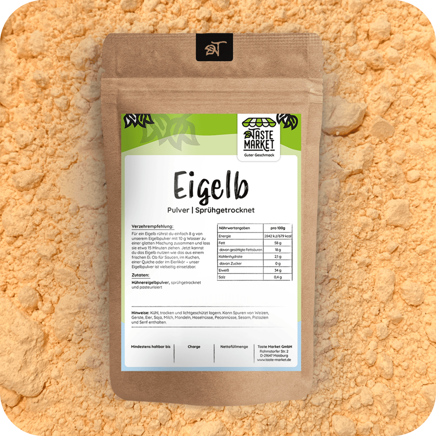 Eigelbpulver