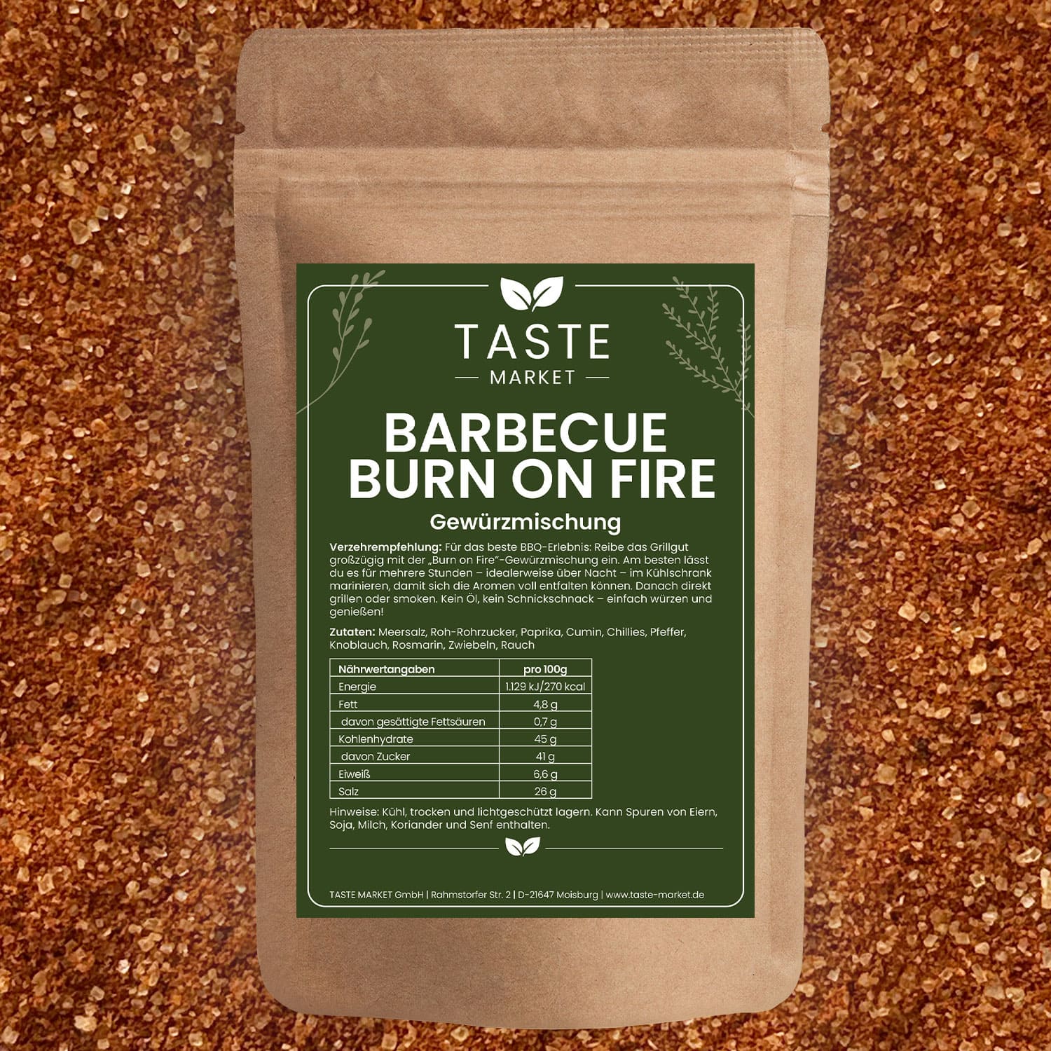 Barbecue „Burn on Fire“