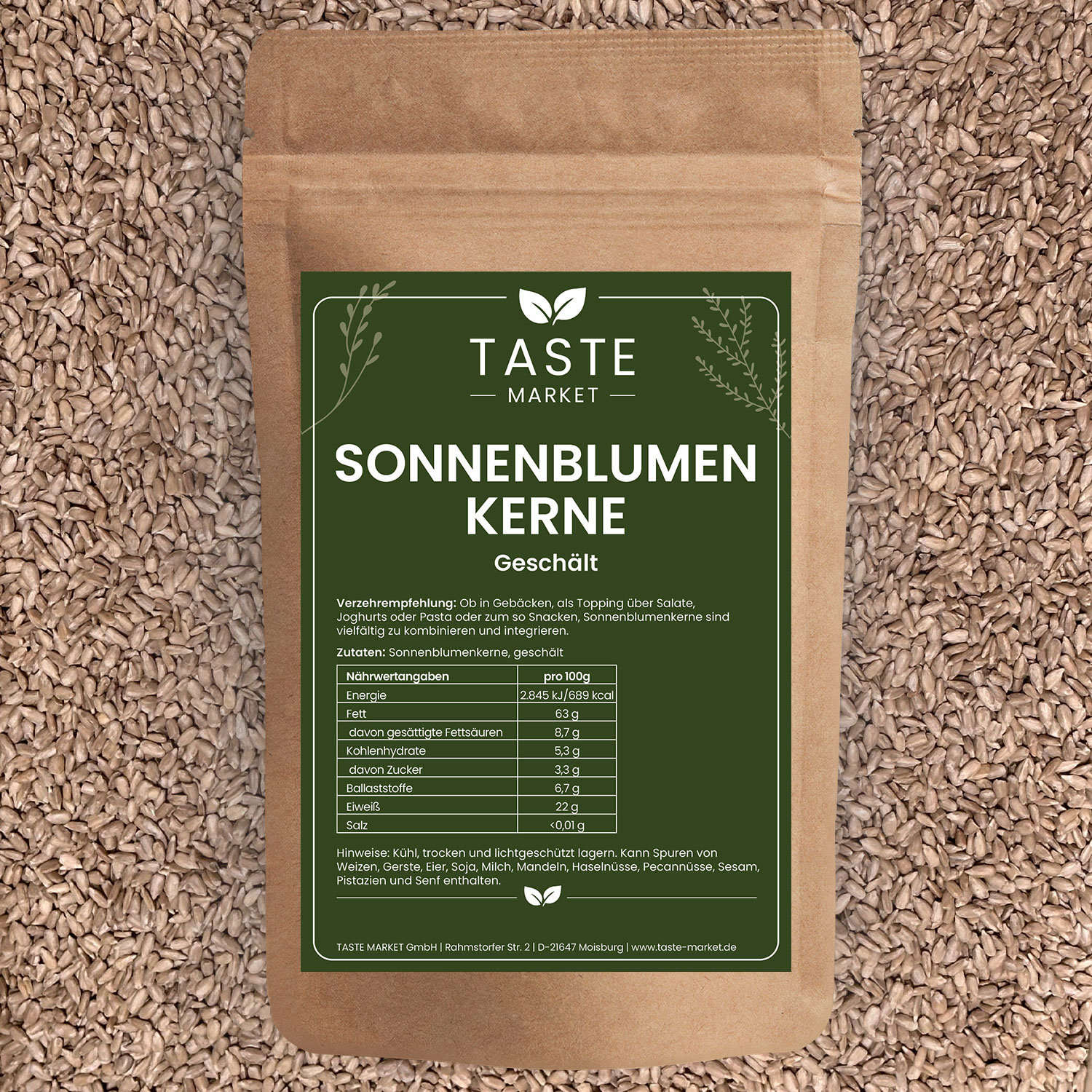 Sonnenblumenkerne