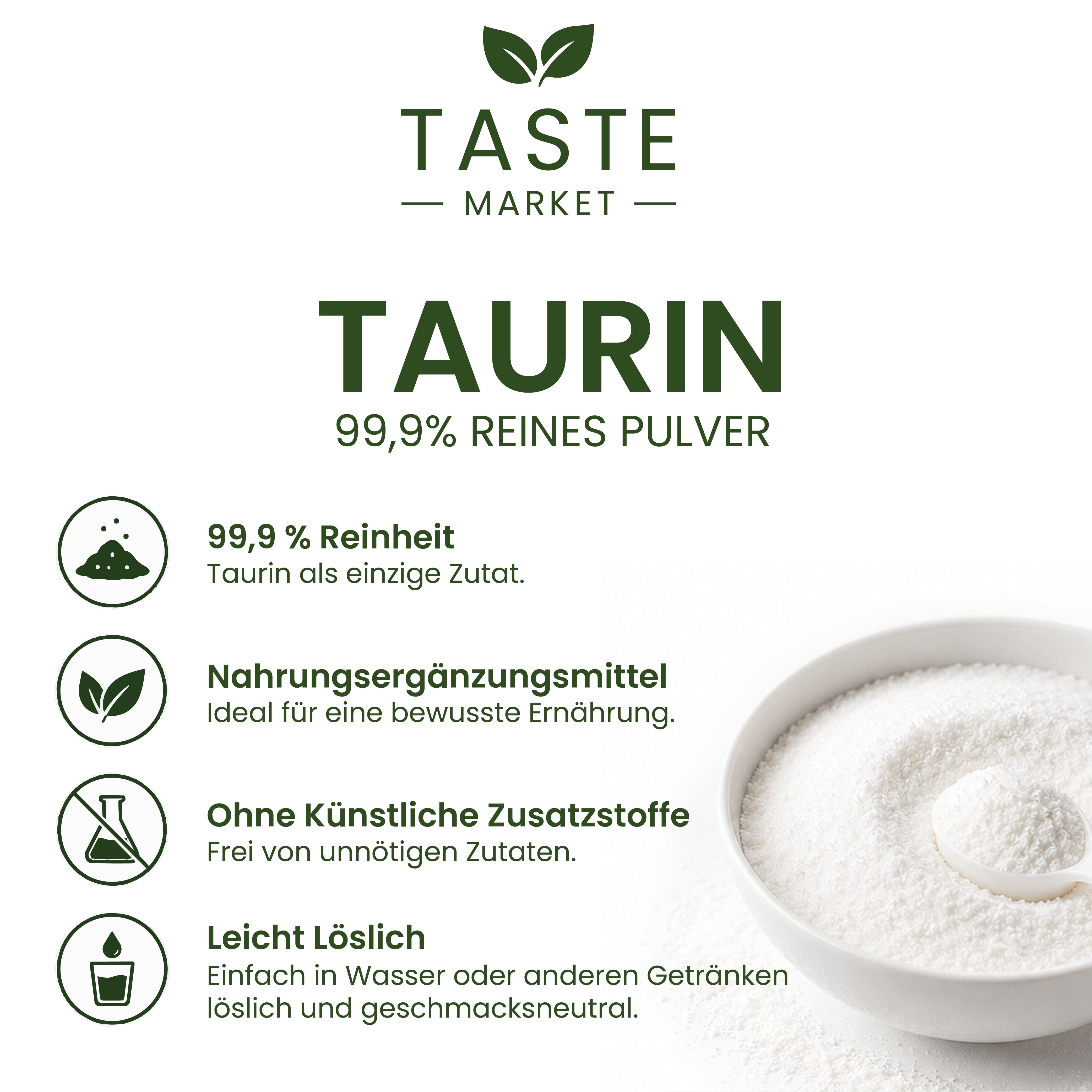 Taurin Pulver