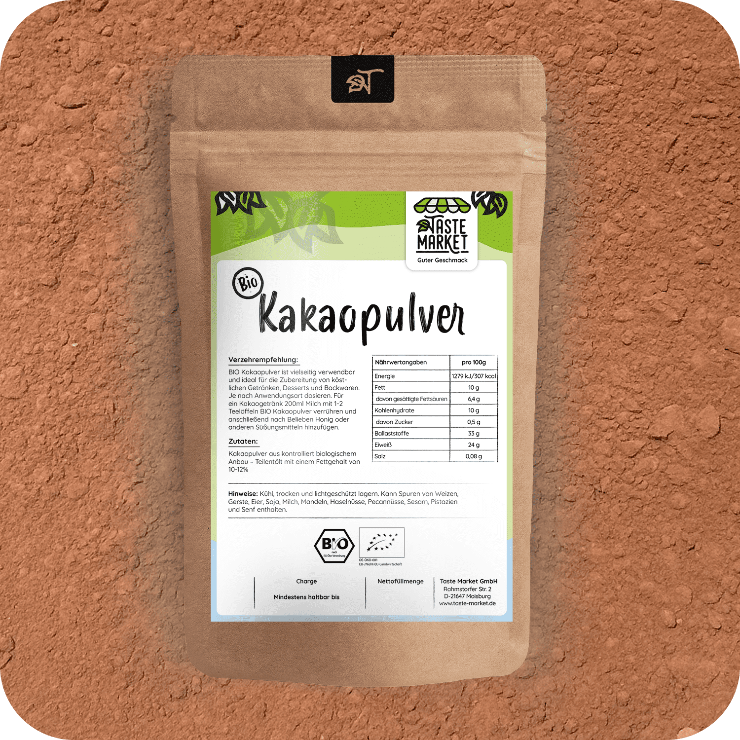 BIO Kakaopulver
