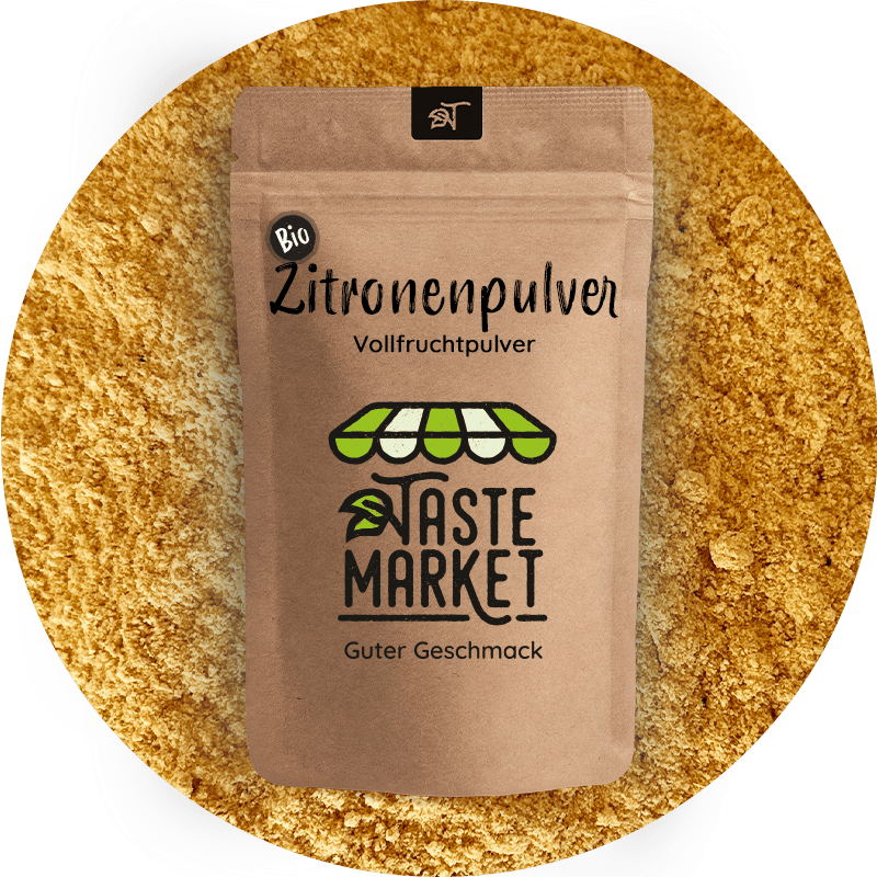 Zitronenpulver │ 50g - 10 kg │ Online kaufen bei Taste Market