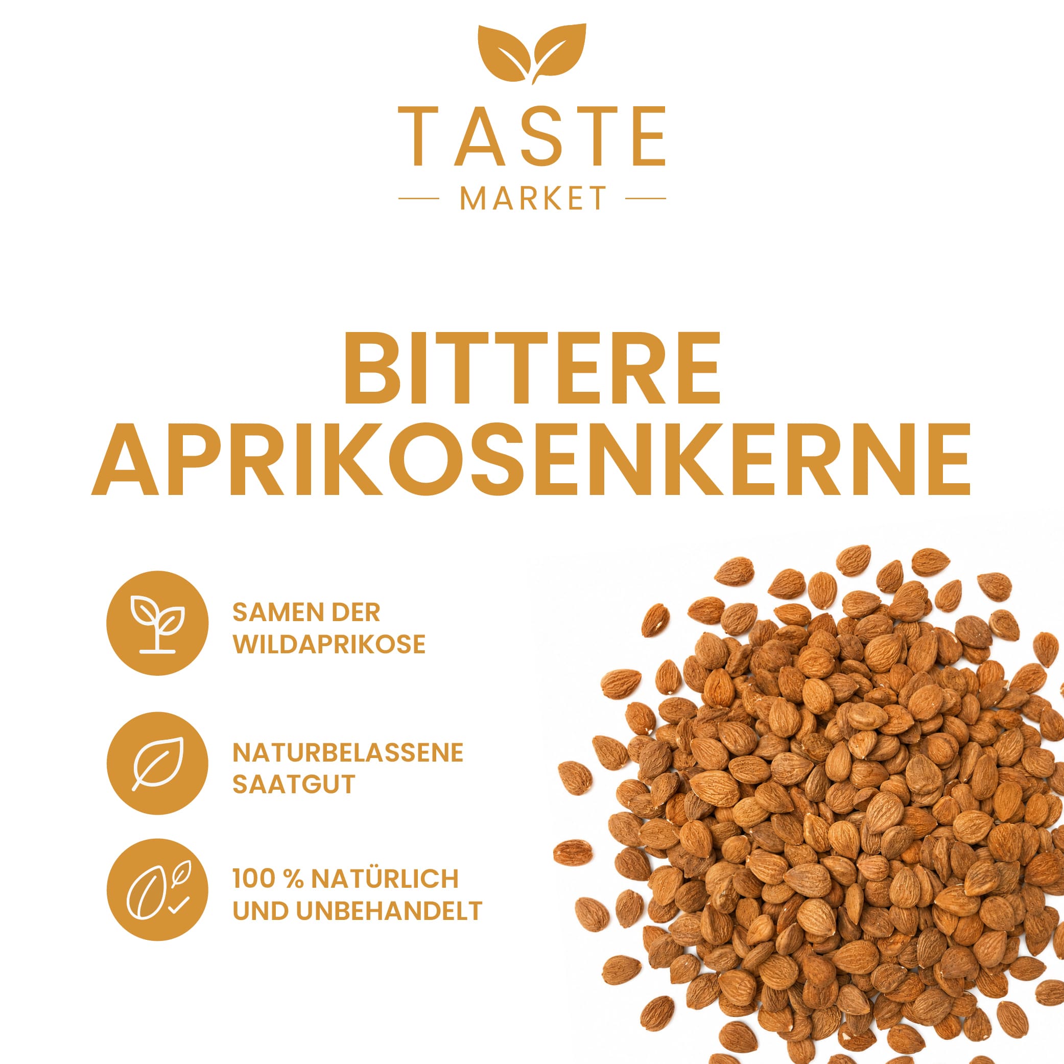Bittere Aprikosenkerne