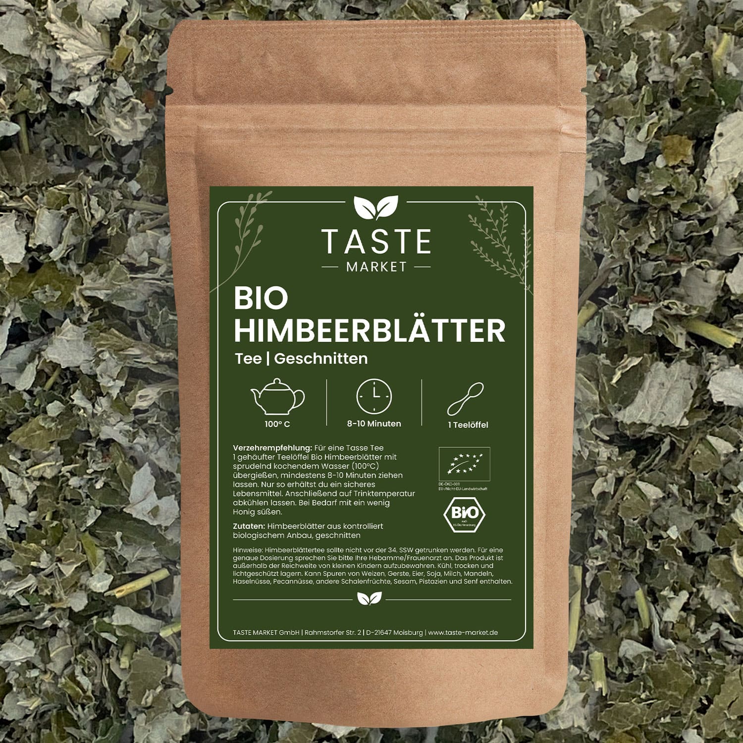 Bio Himbeerblätter