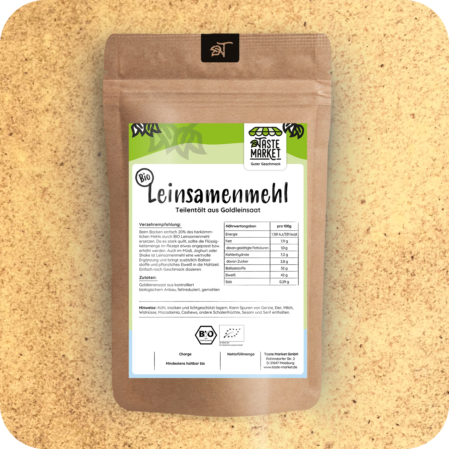 Bio Leinsamenmehl