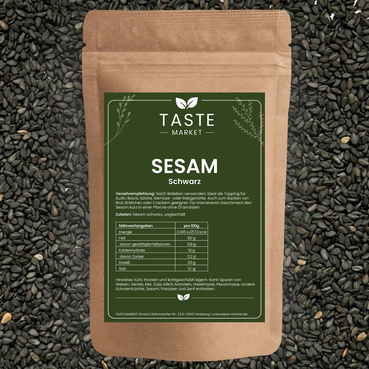 Sesam schwarz