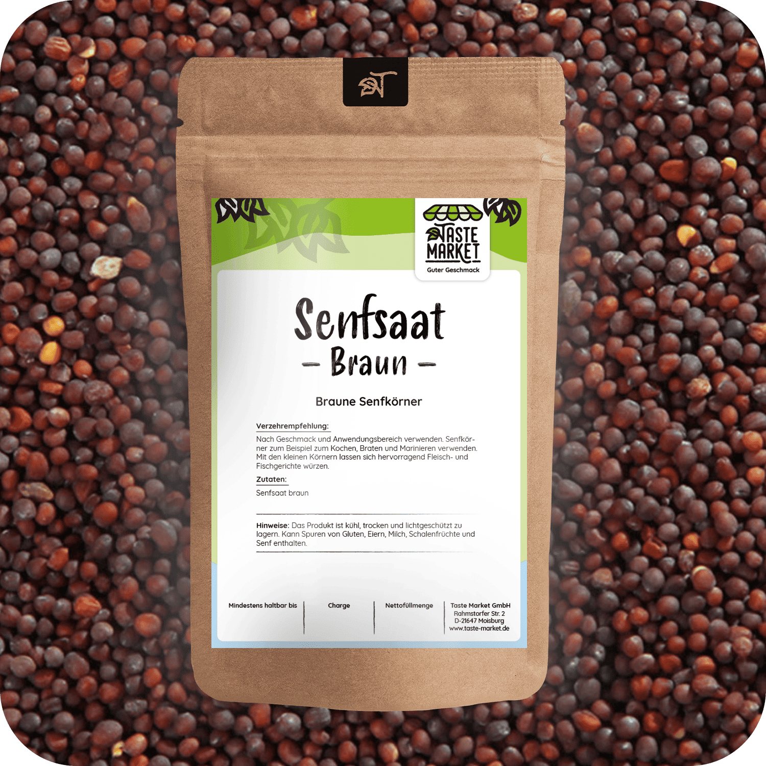 Senfsaat – Braun –