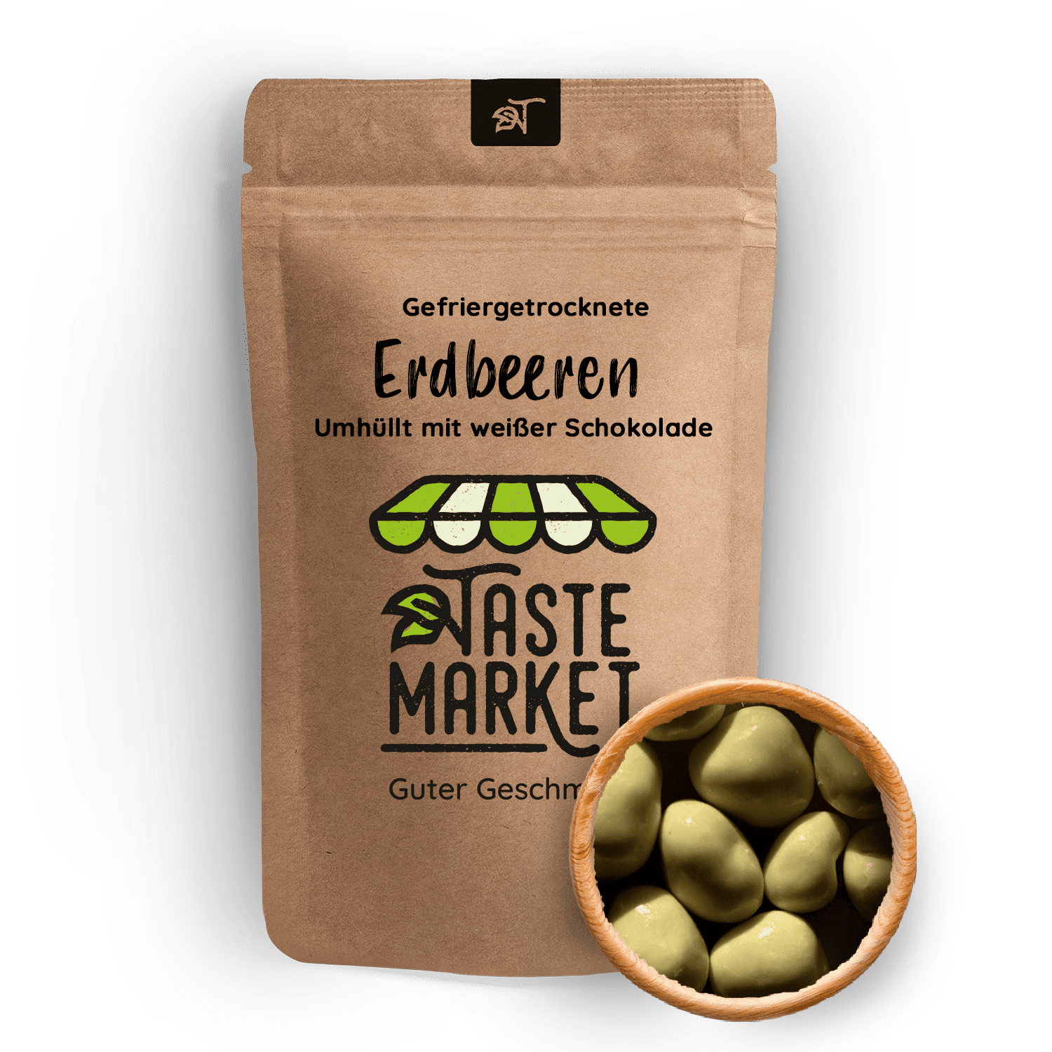 Gefriergetrocknete Erdbeeren