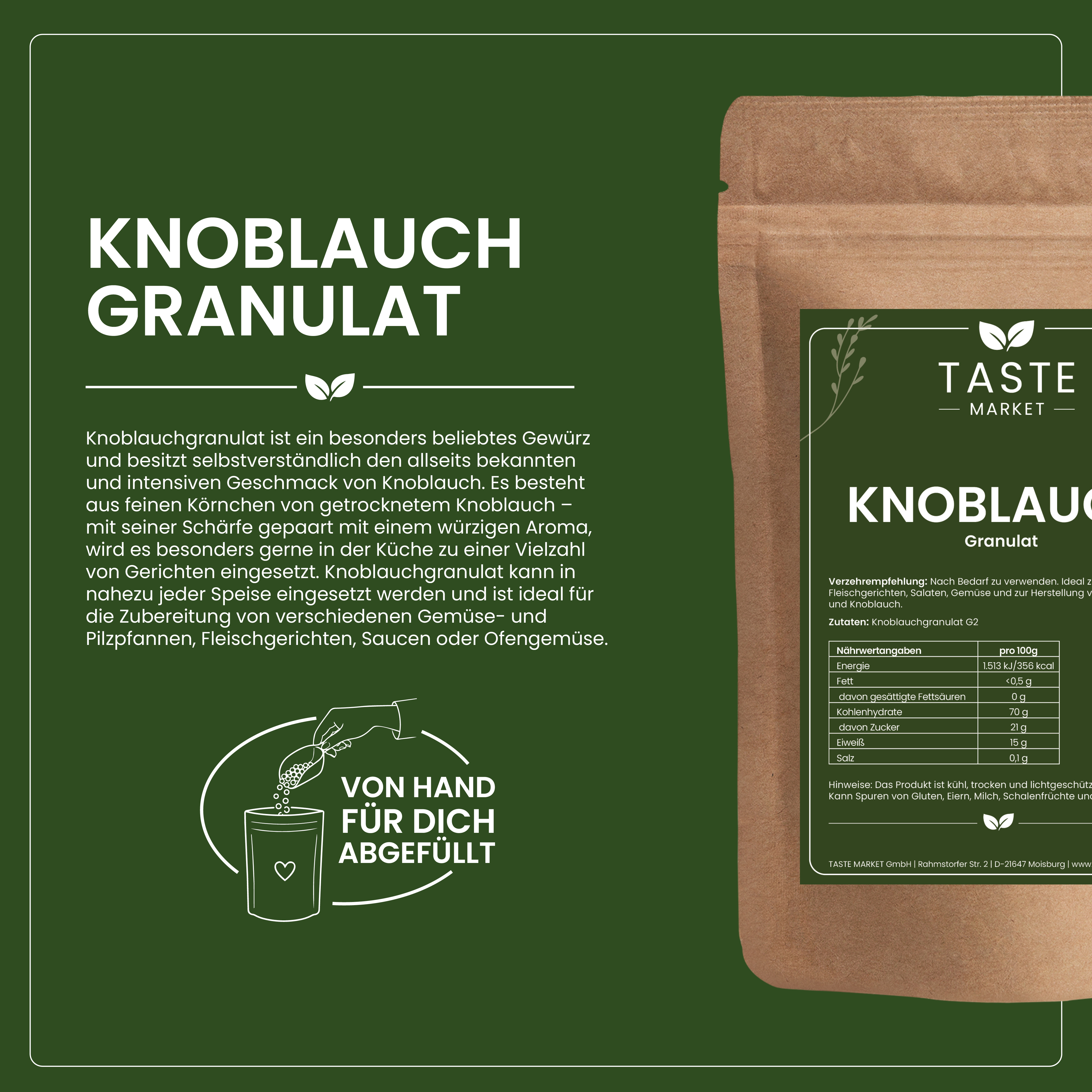Knoblauchgranulat