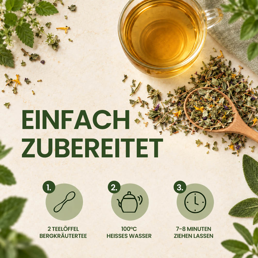 Bergkräutertee