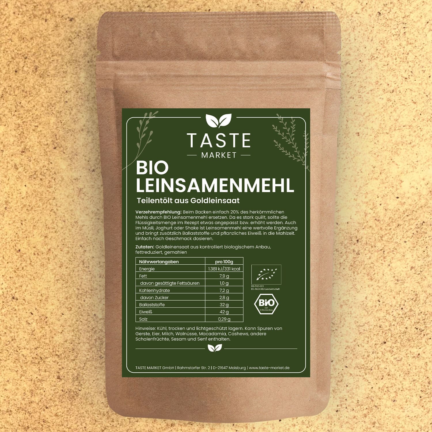 Bio Leinsamenmehl