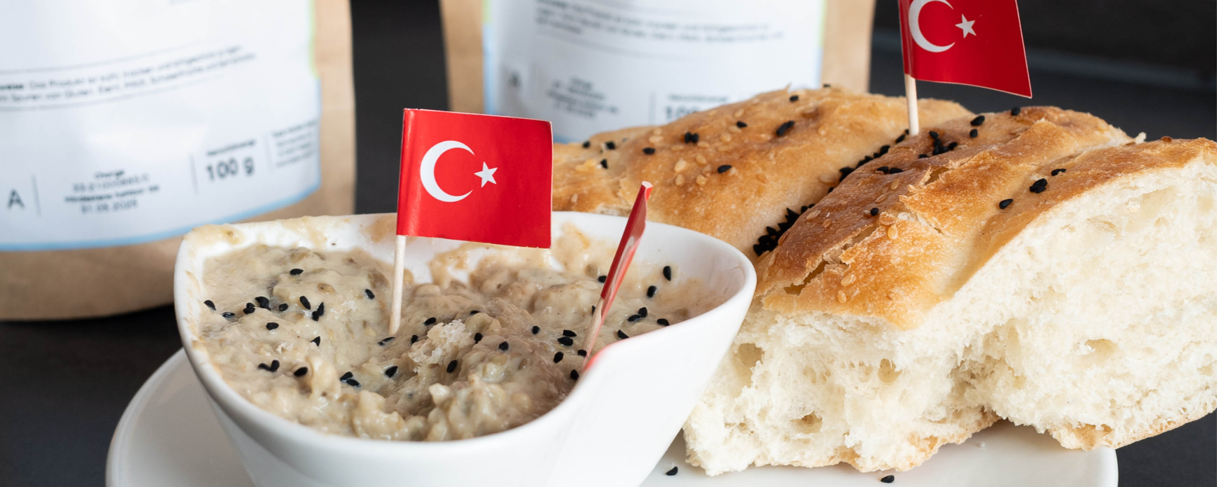 🇹🇷⚽️ Türkischer Klassiker - Baba Ganoush - Schwarzkümmelsamen