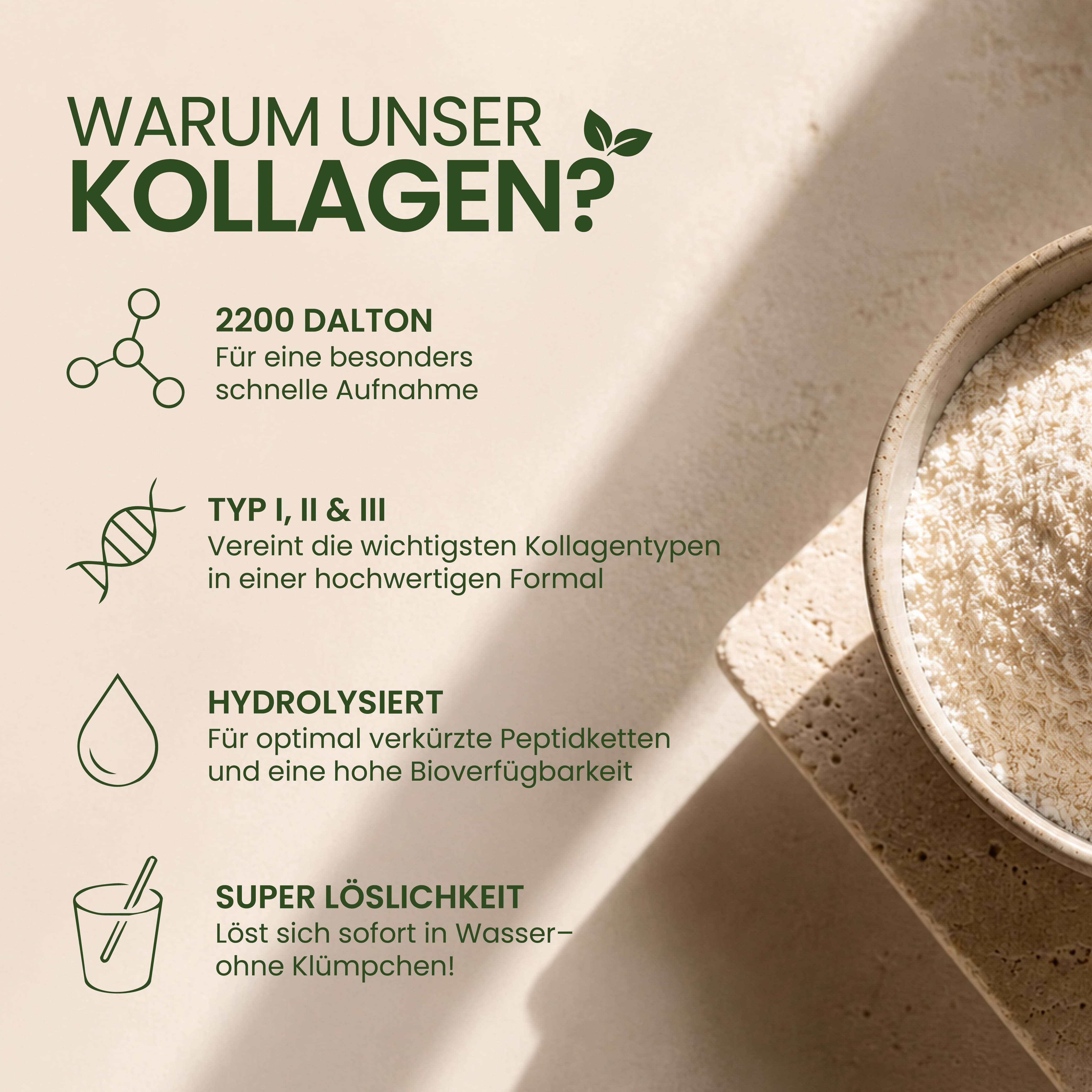 Kollagen Pulver