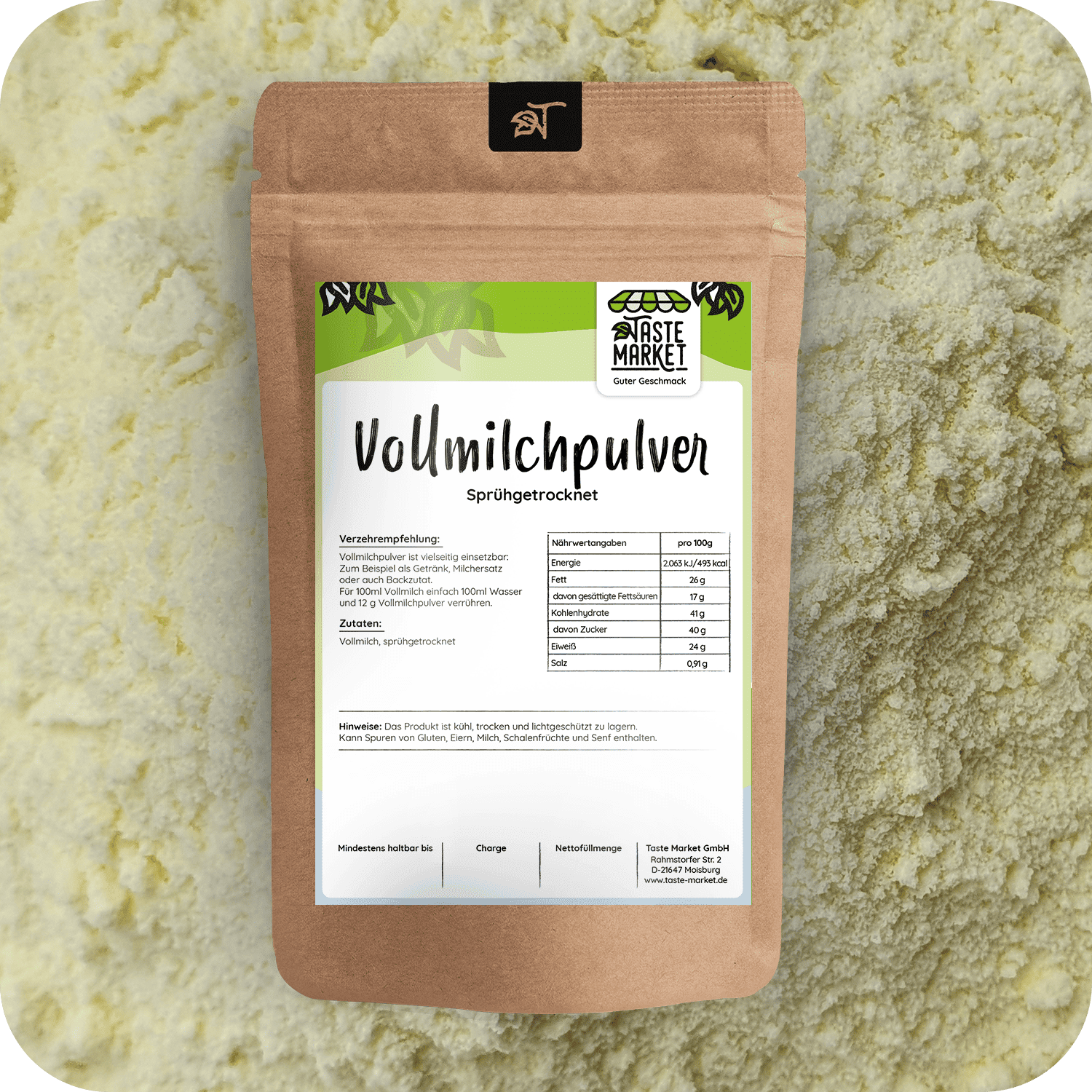 Vollmilchpulver
