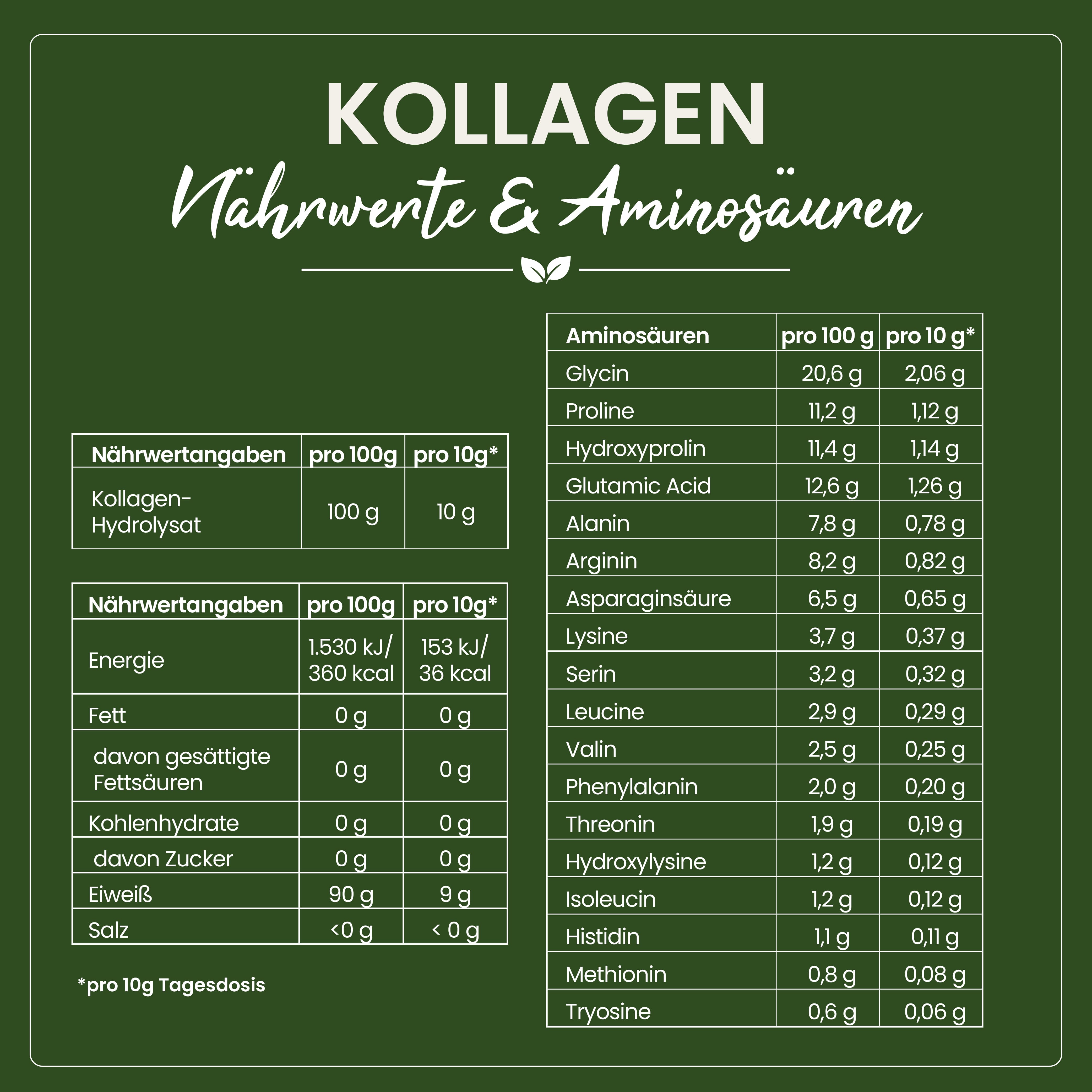Kollagen Pulver