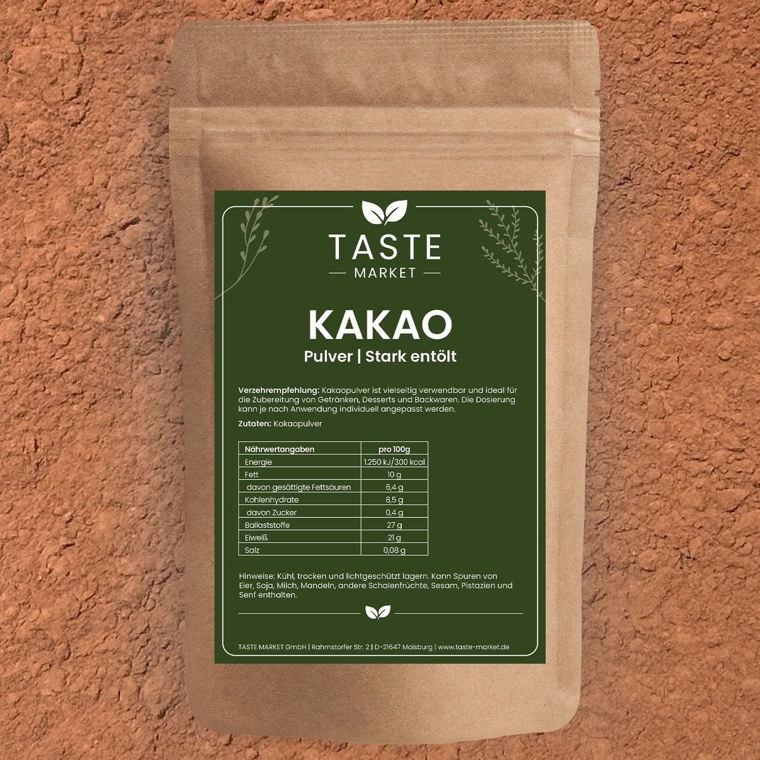 Kakaopulver
