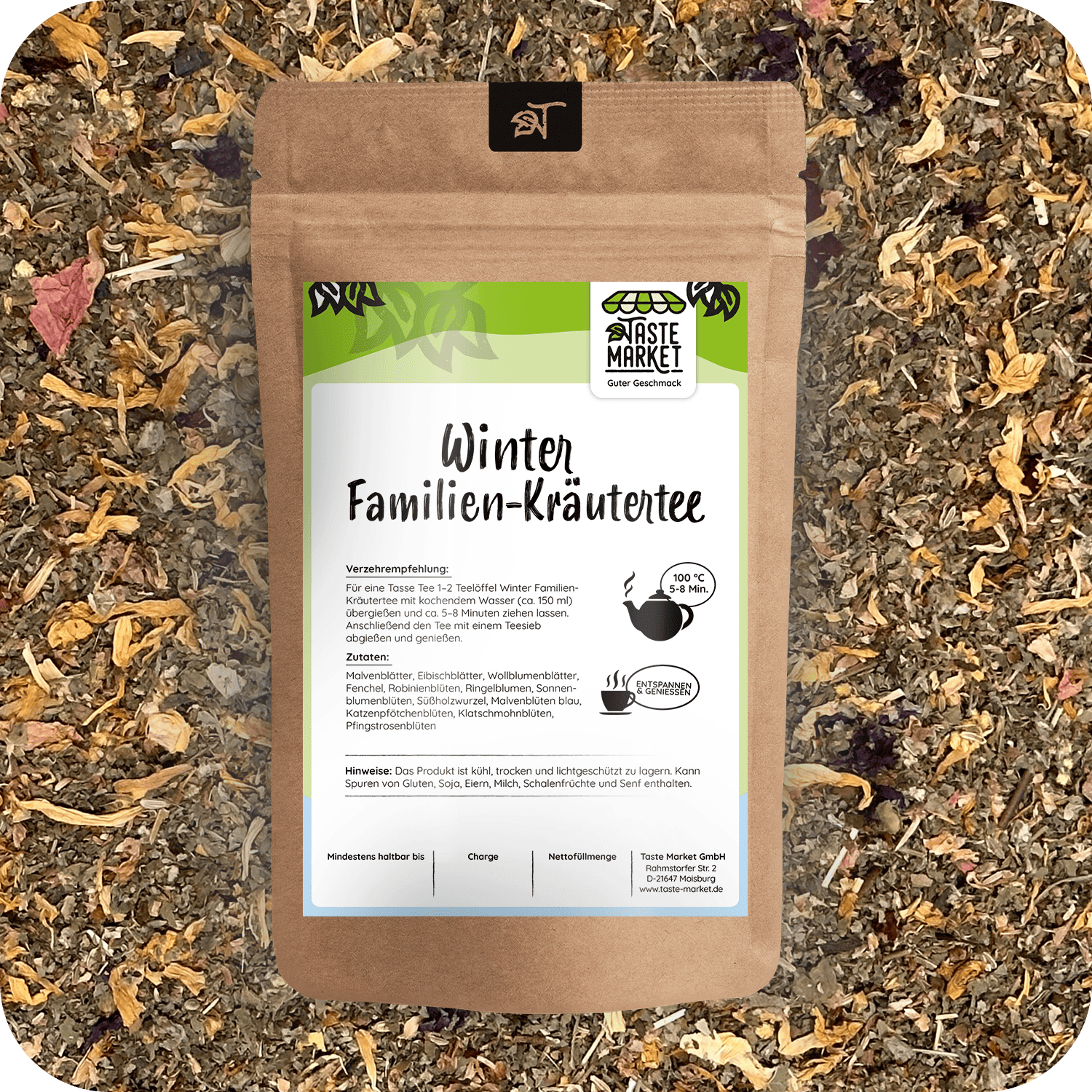 Winter-Familientee